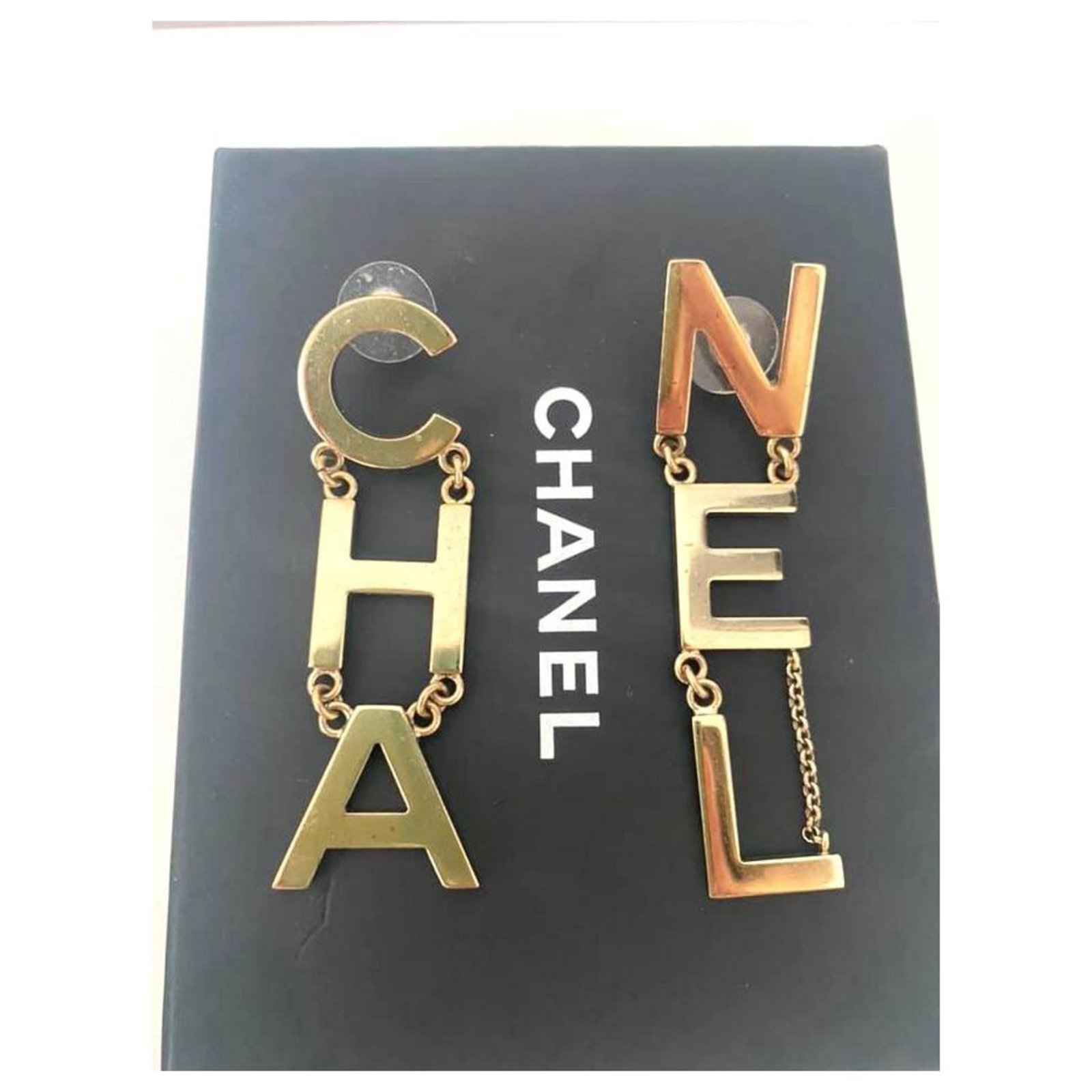 Chanel Ohrringe Golden
