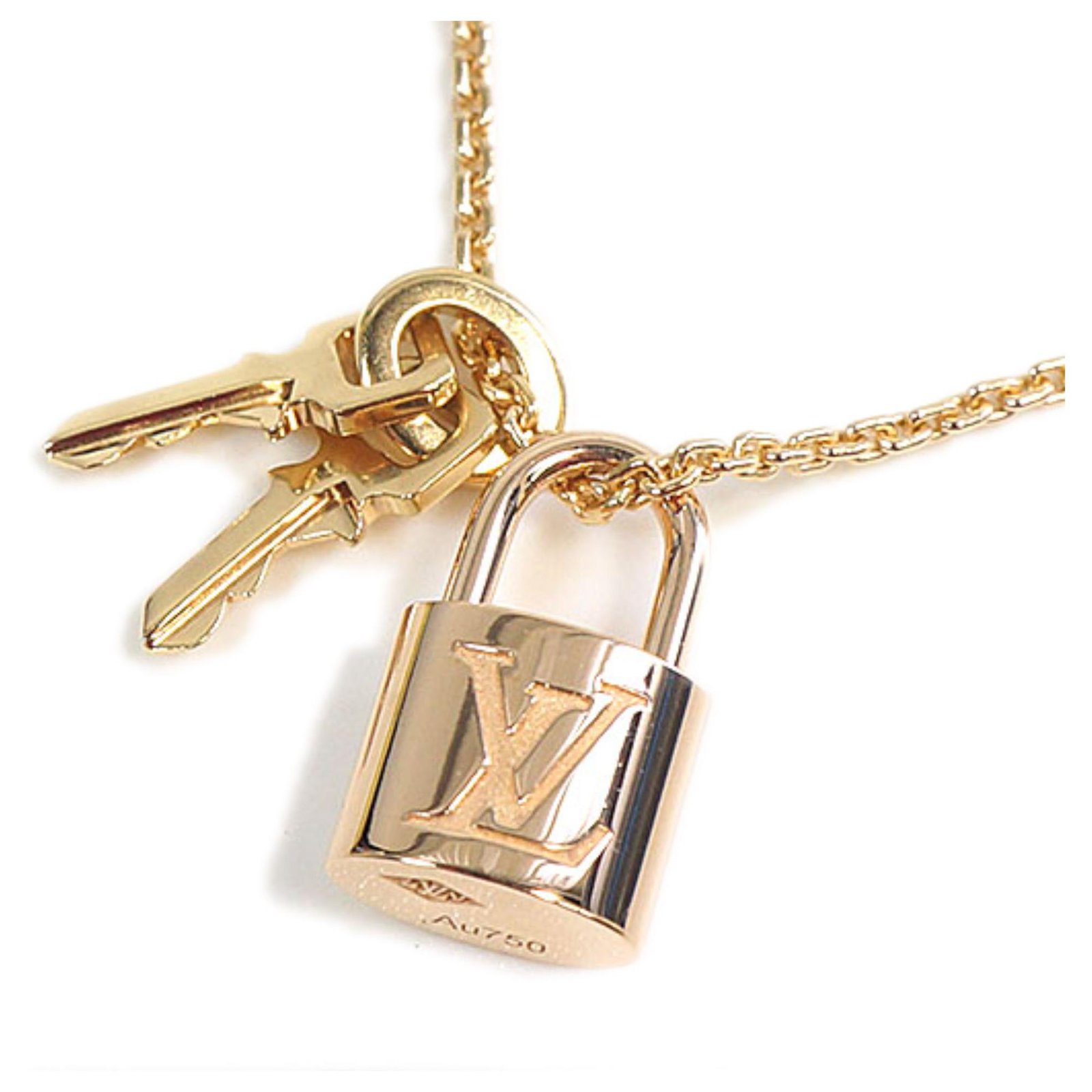 Lockit necklace Louis Vuitton Gold in Metal - 32616198