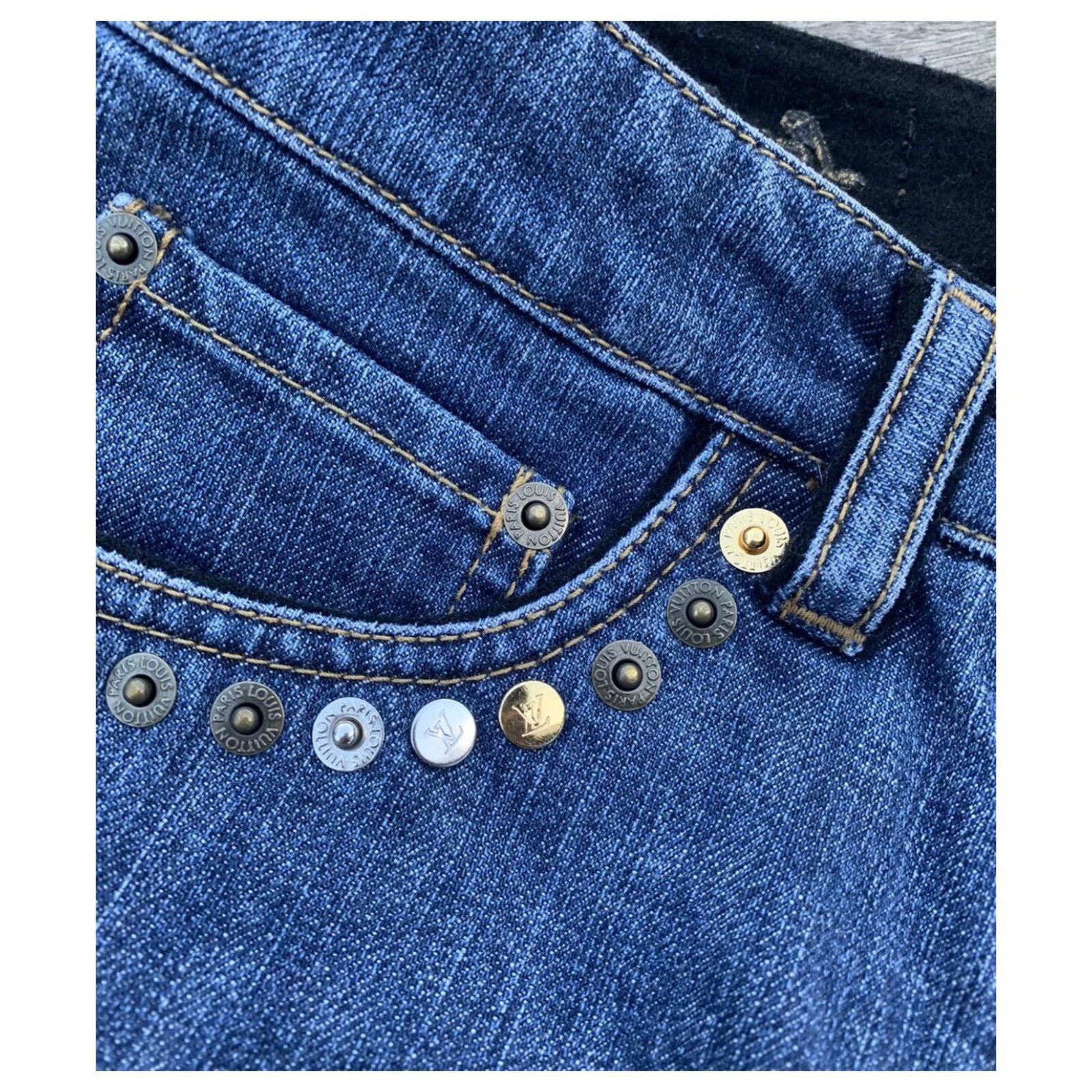 Louis Vuitton Jeans Blue Denim ref.195634 - Joli Closet