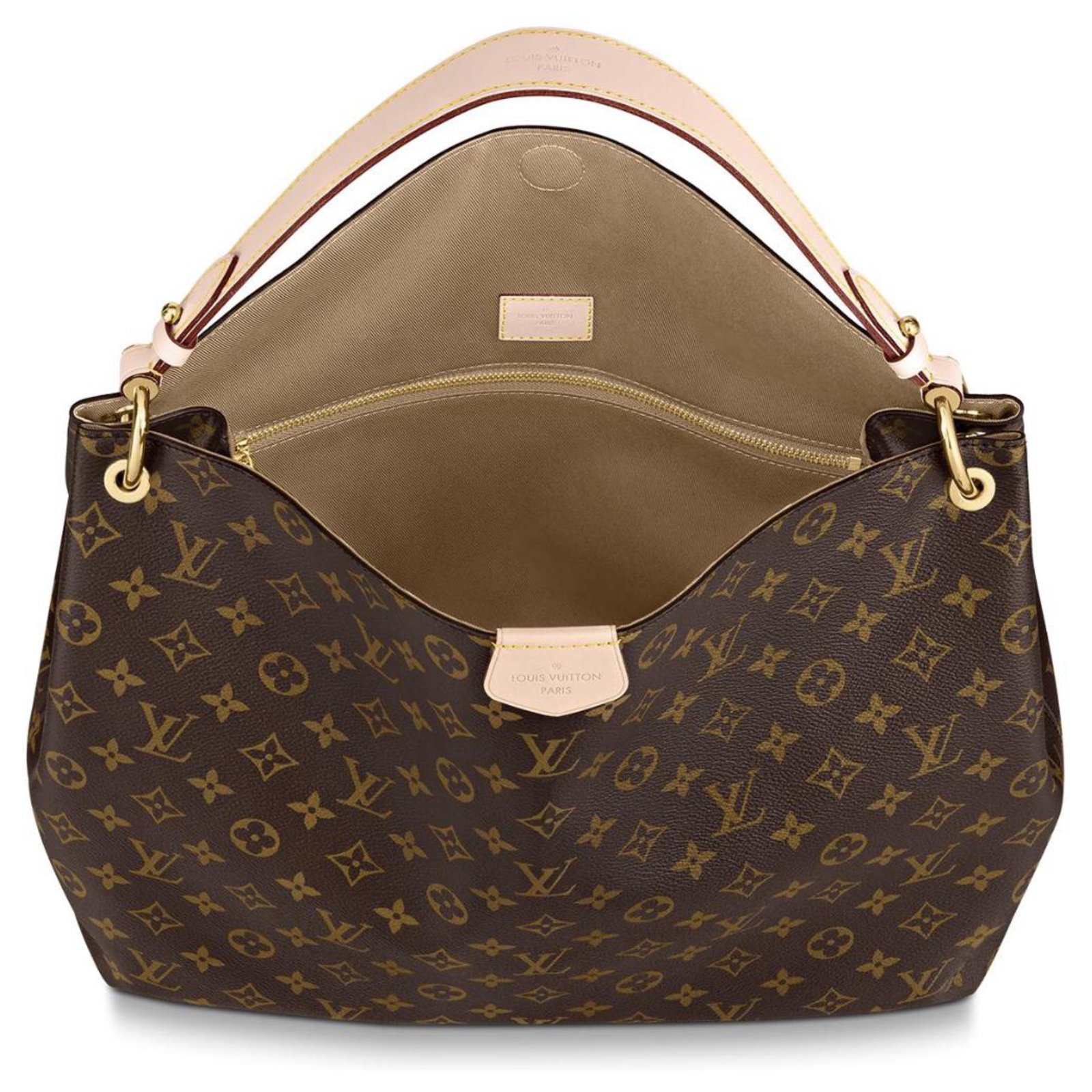 Louis Vuitton 2018 Monogram Graceful MM - Brown Hobos, Handbags
