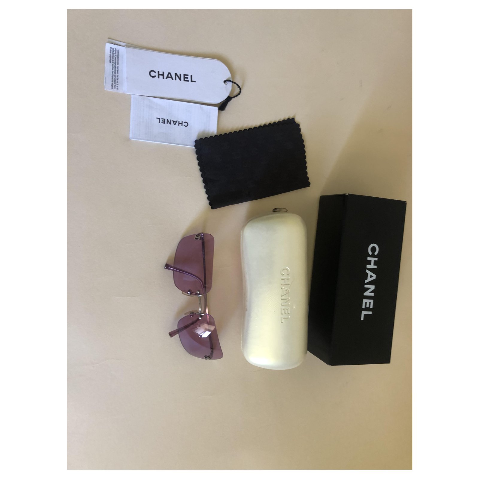 Chanel Sunglasses Purple Metal ref.196102 - Joli Closet