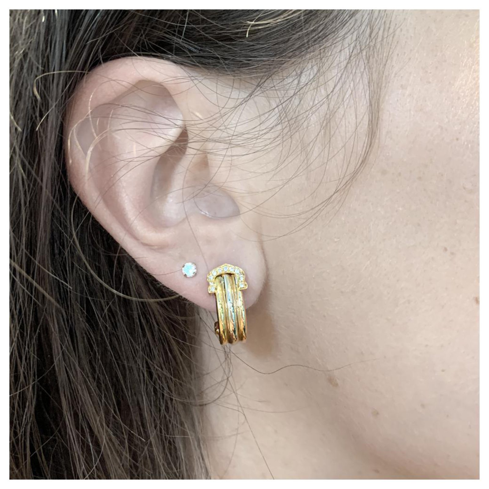 c de cartier earrings