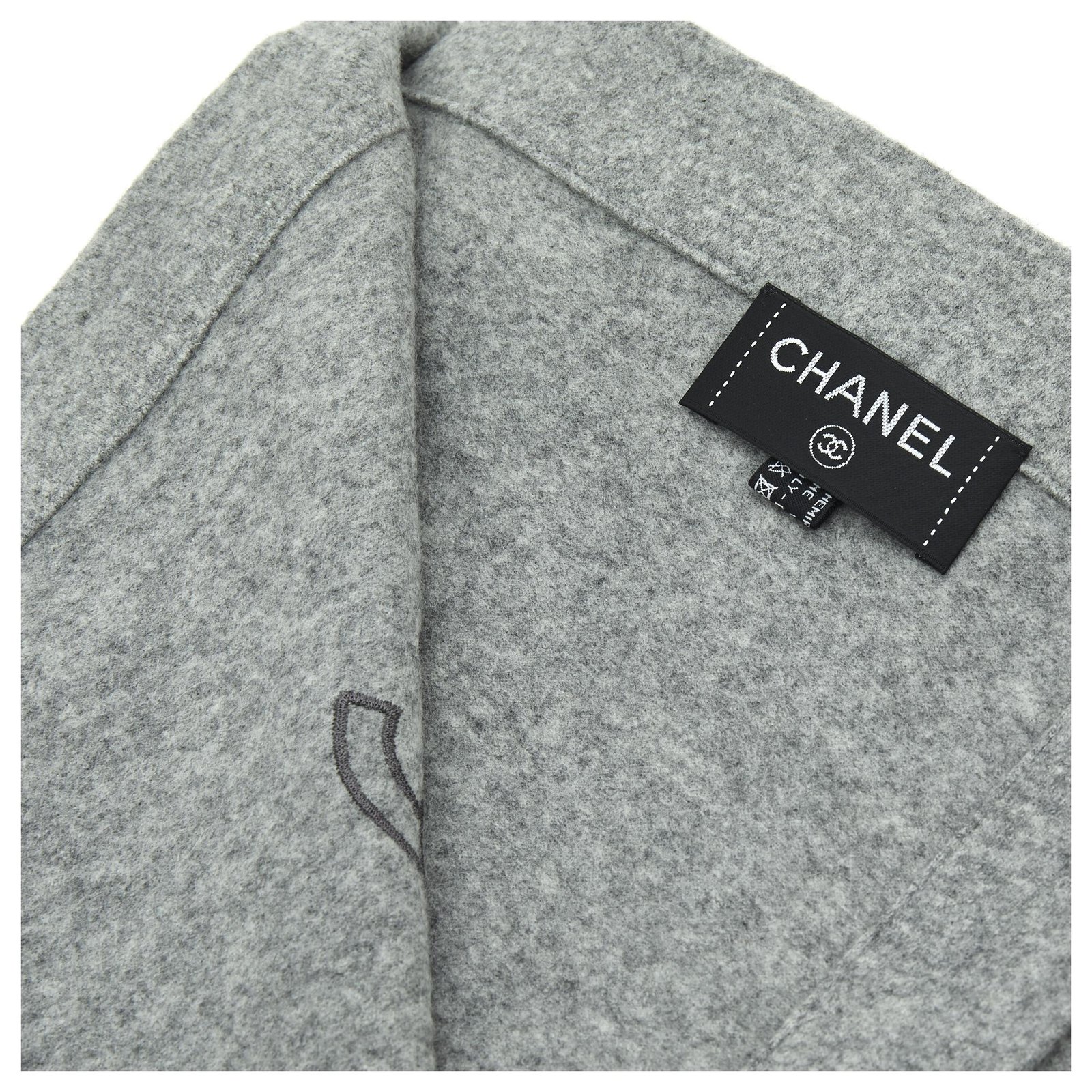 Cashmere pull Chanel Grey size 52 FR in Cashmere - 36563850