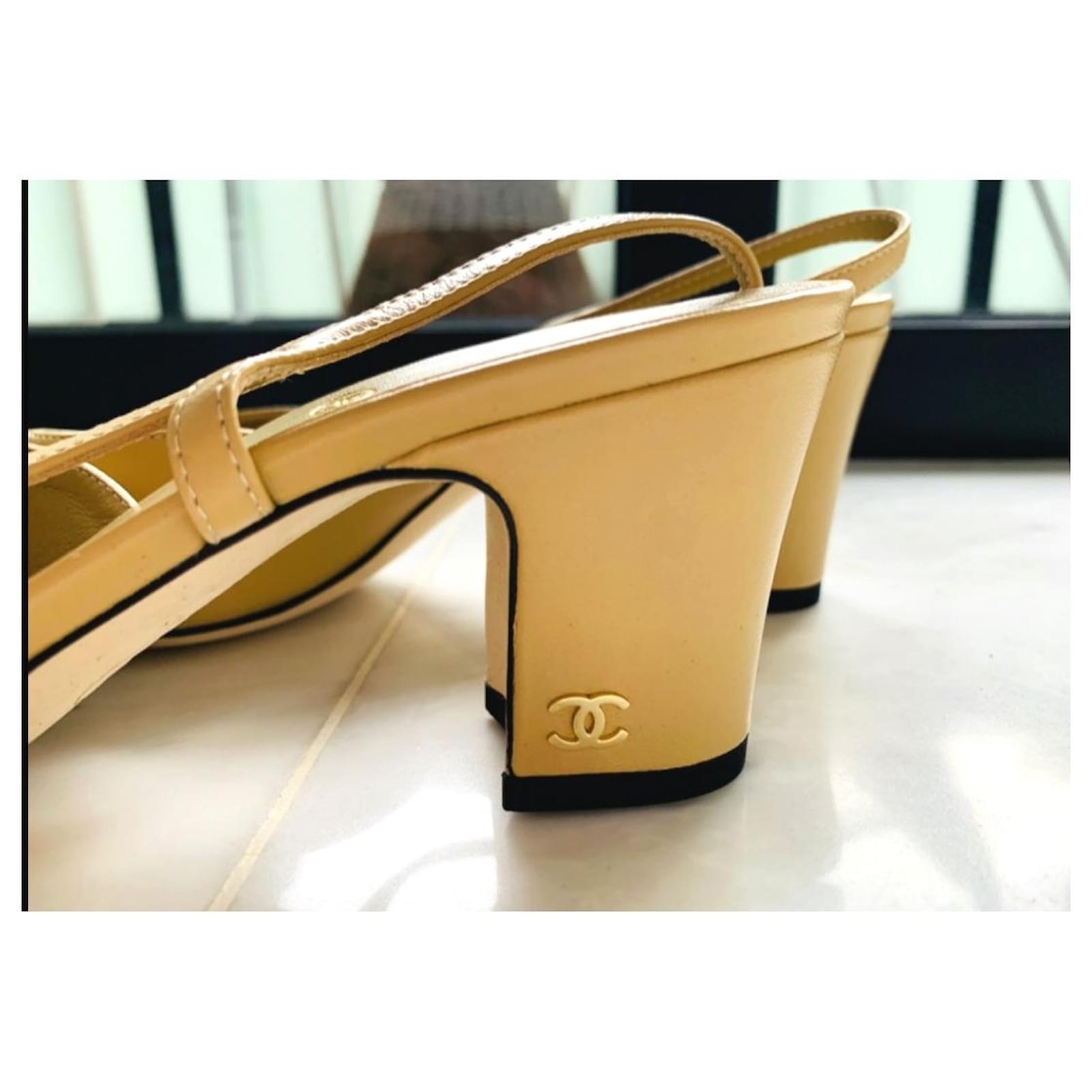 chanel escarpins a bride