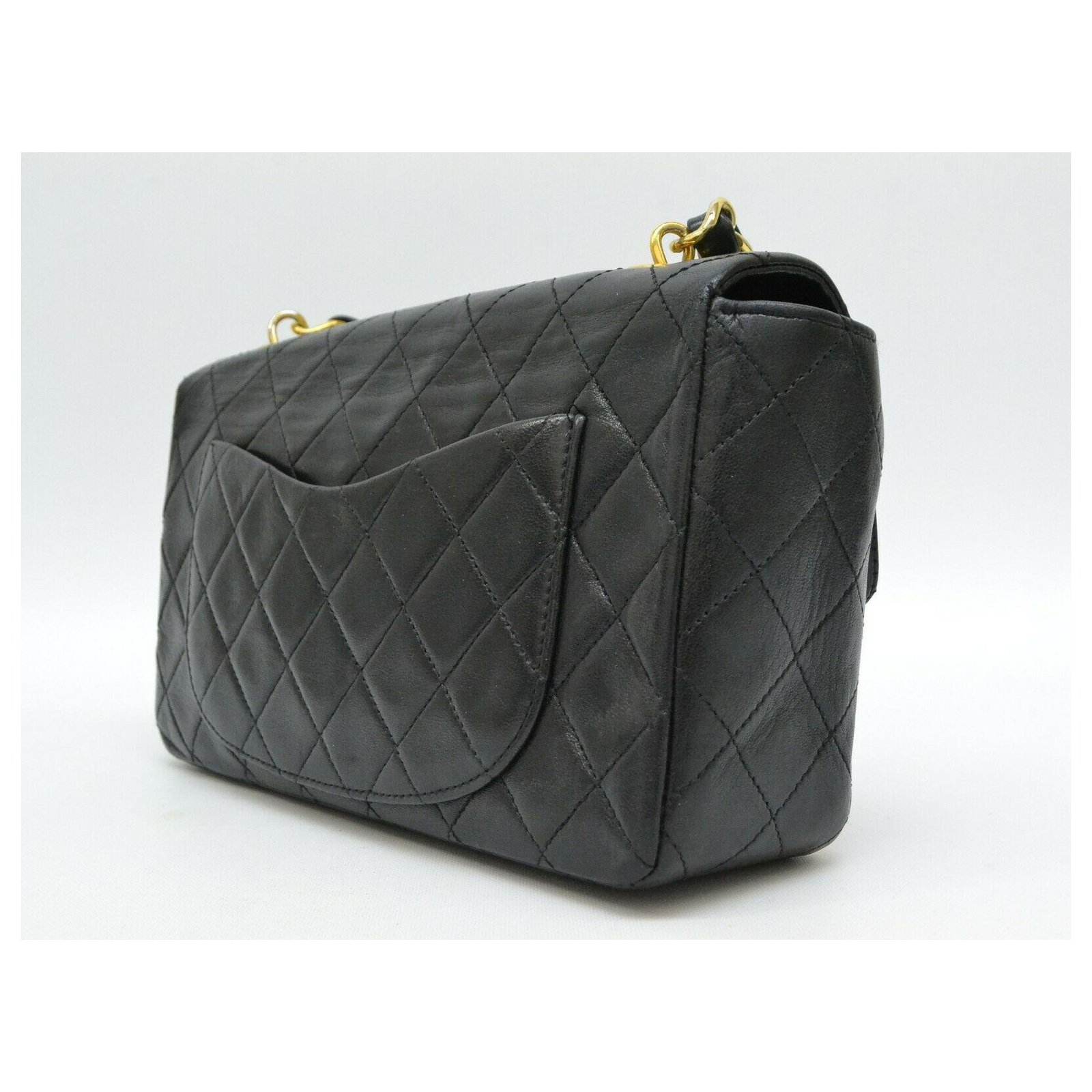 Timeless Chanel handbag Black Leather ref.197059 - Joli Closet
