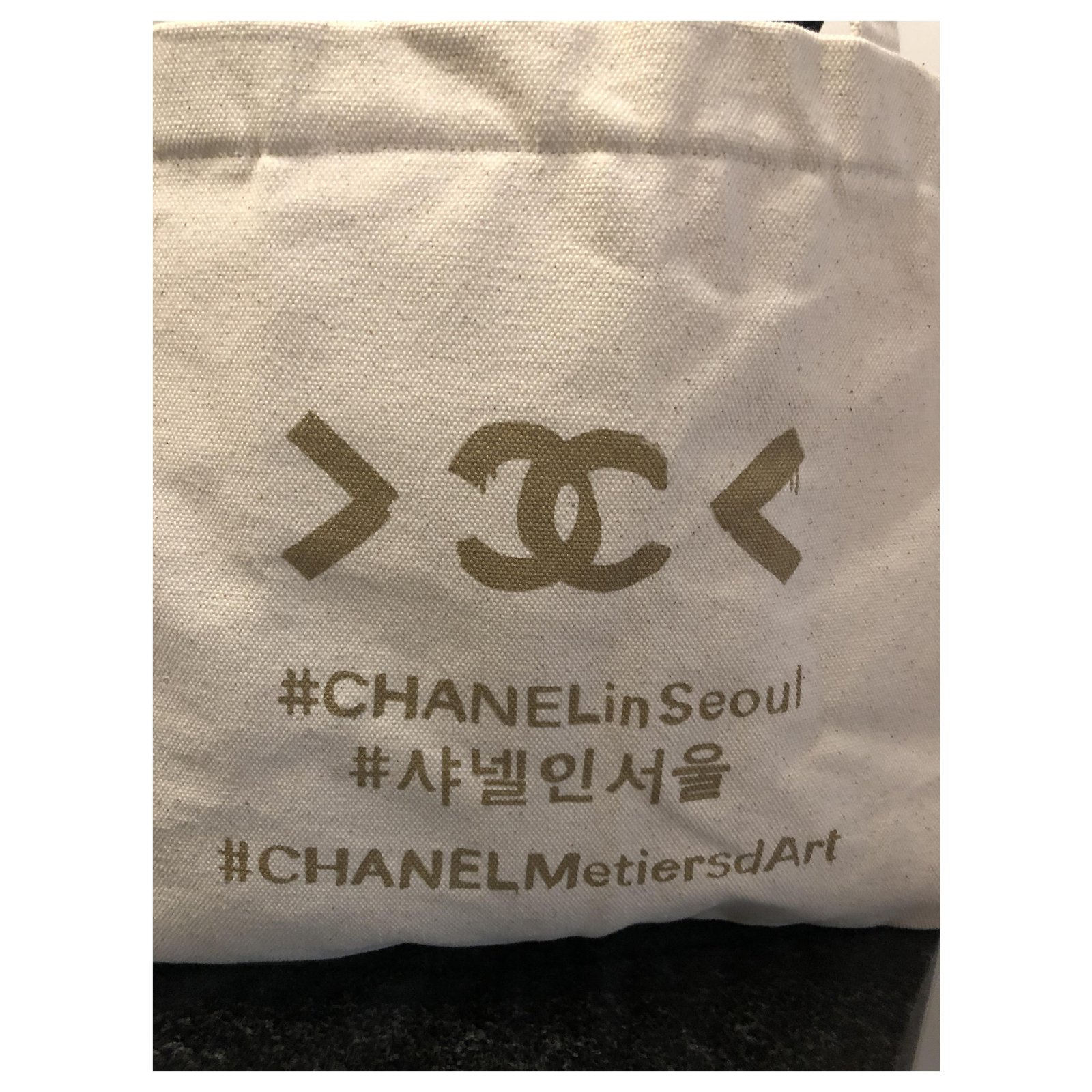 NEW Chanel VIP Gift Canvas Tote bag limited edition Nepal