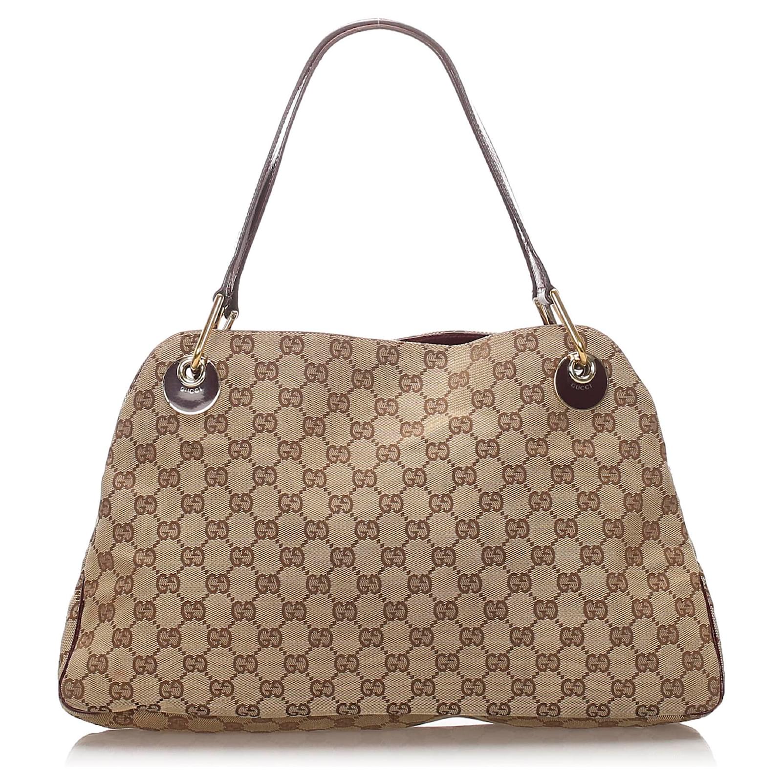 gucci gg canvas eclipse tote