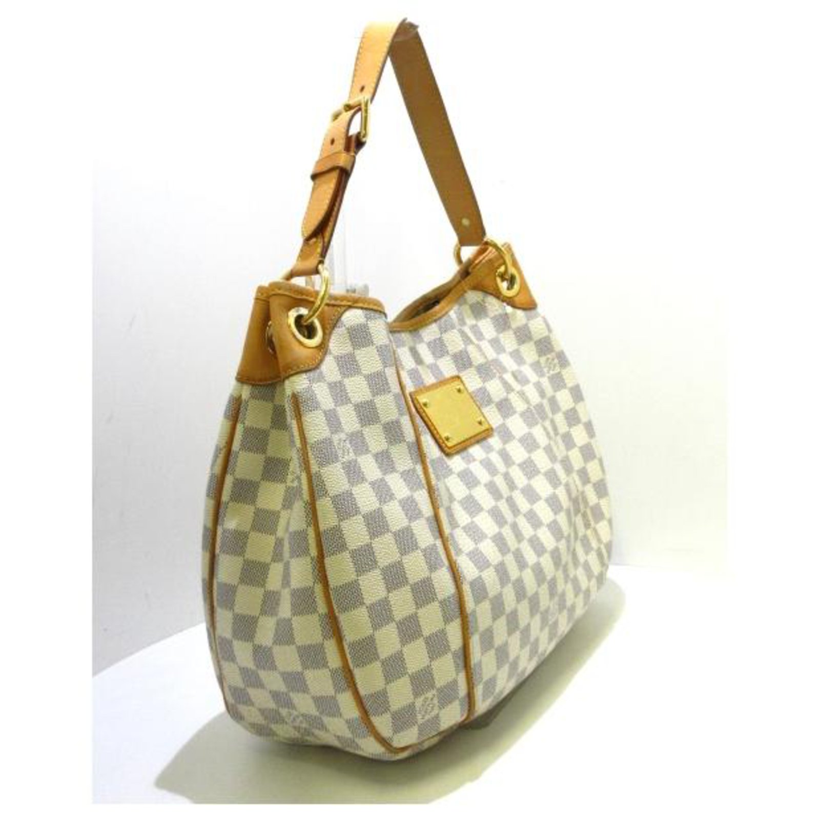 Auth LOUIS VUITTON Galliera PM N55215 Azur Damier MI2162 Shoulder Bag  ref.198030 - Joli Closet