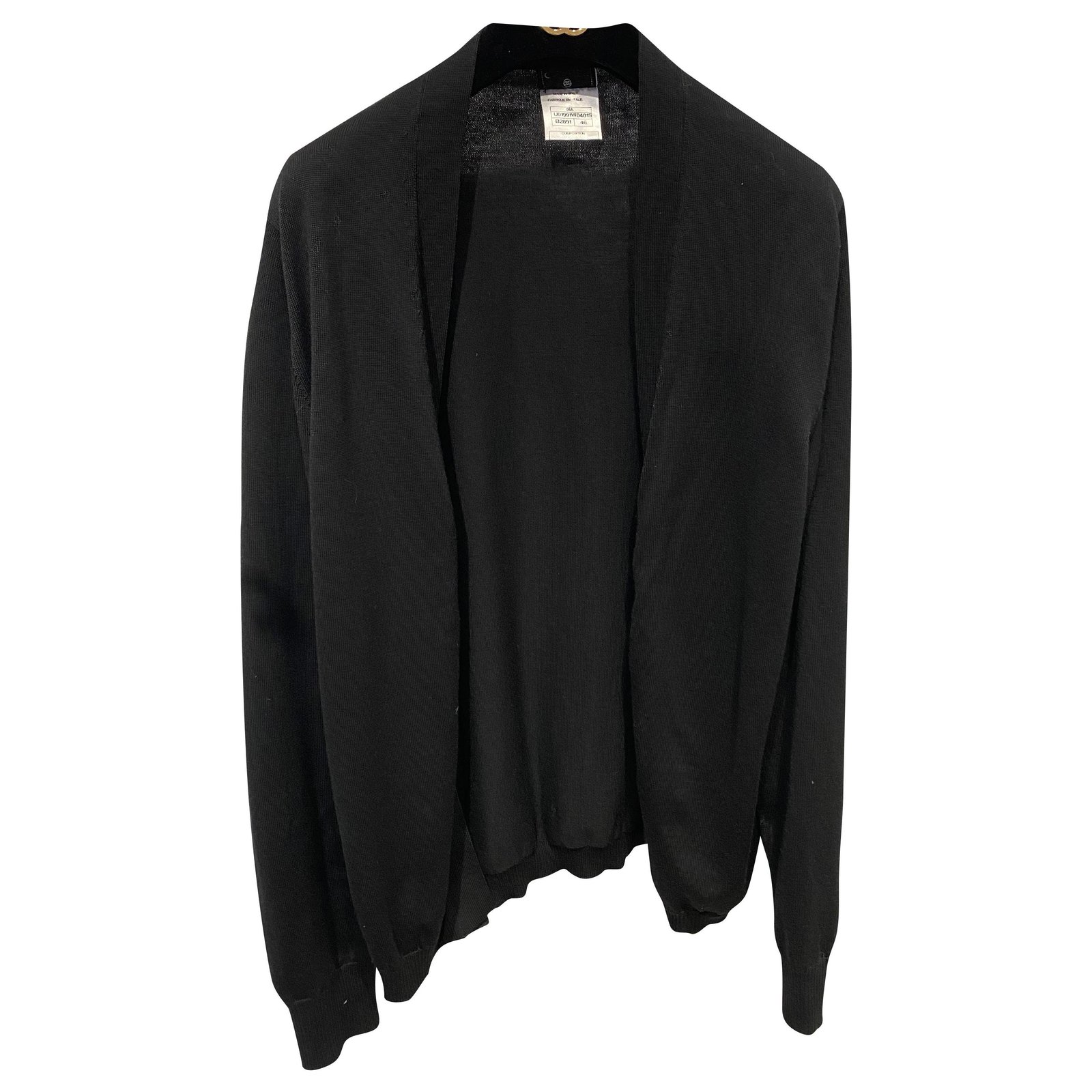 Chanel Knitwear Black Wool ref.198194 - Joli Closet