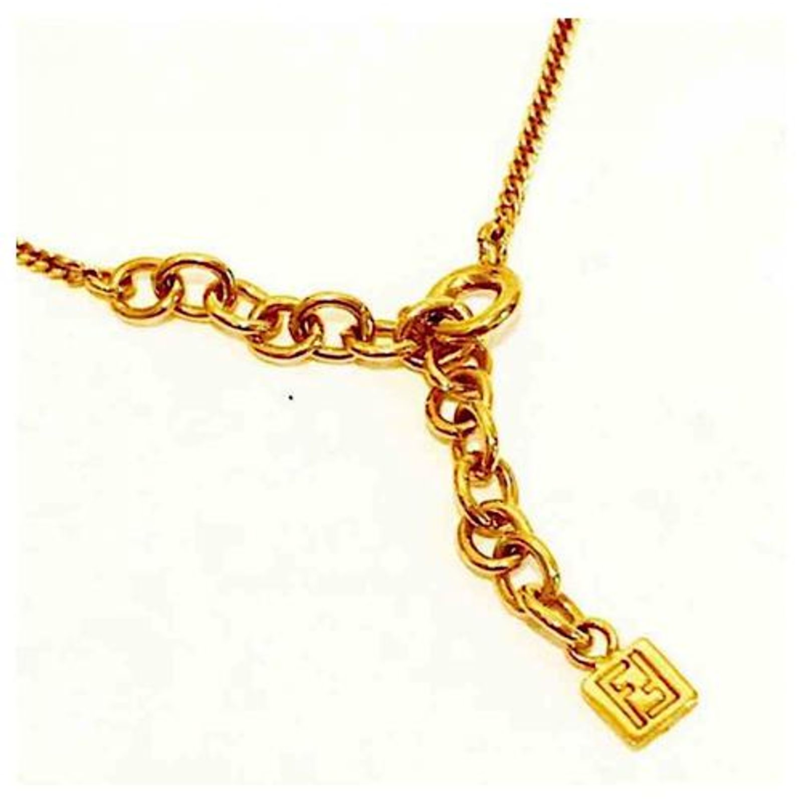 Collier Vintage En Métal Plaqué Argenté - Style Chevalière - Bijou D'occasion