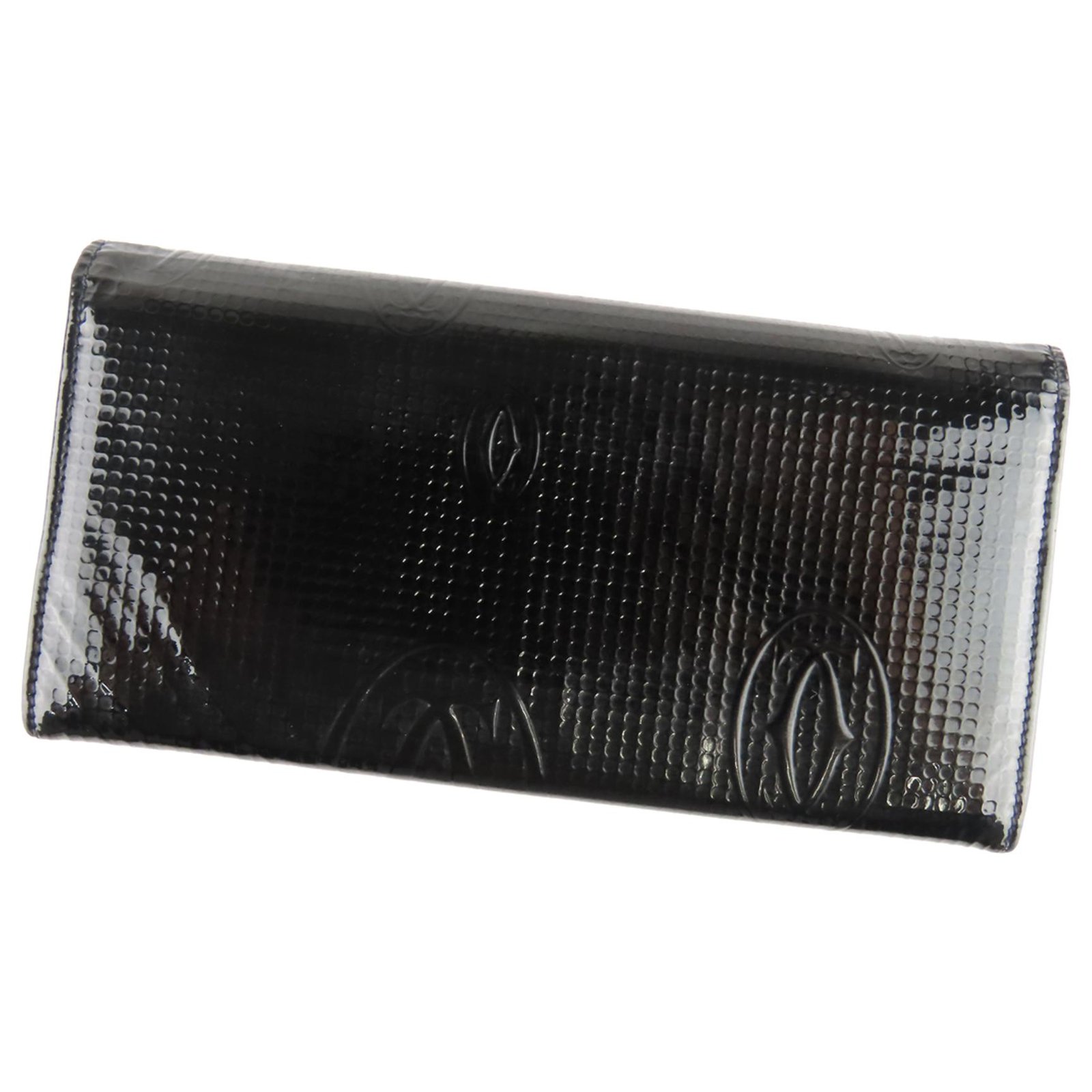 cartier black wallet