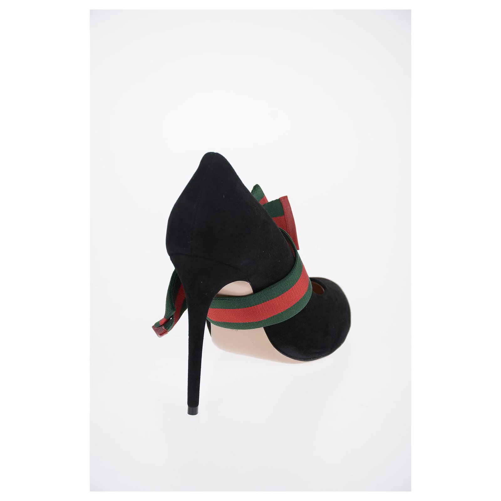 Louis Vuitton Gucci Pump shoes new Black Suede ref.199447 - Joli Closet
