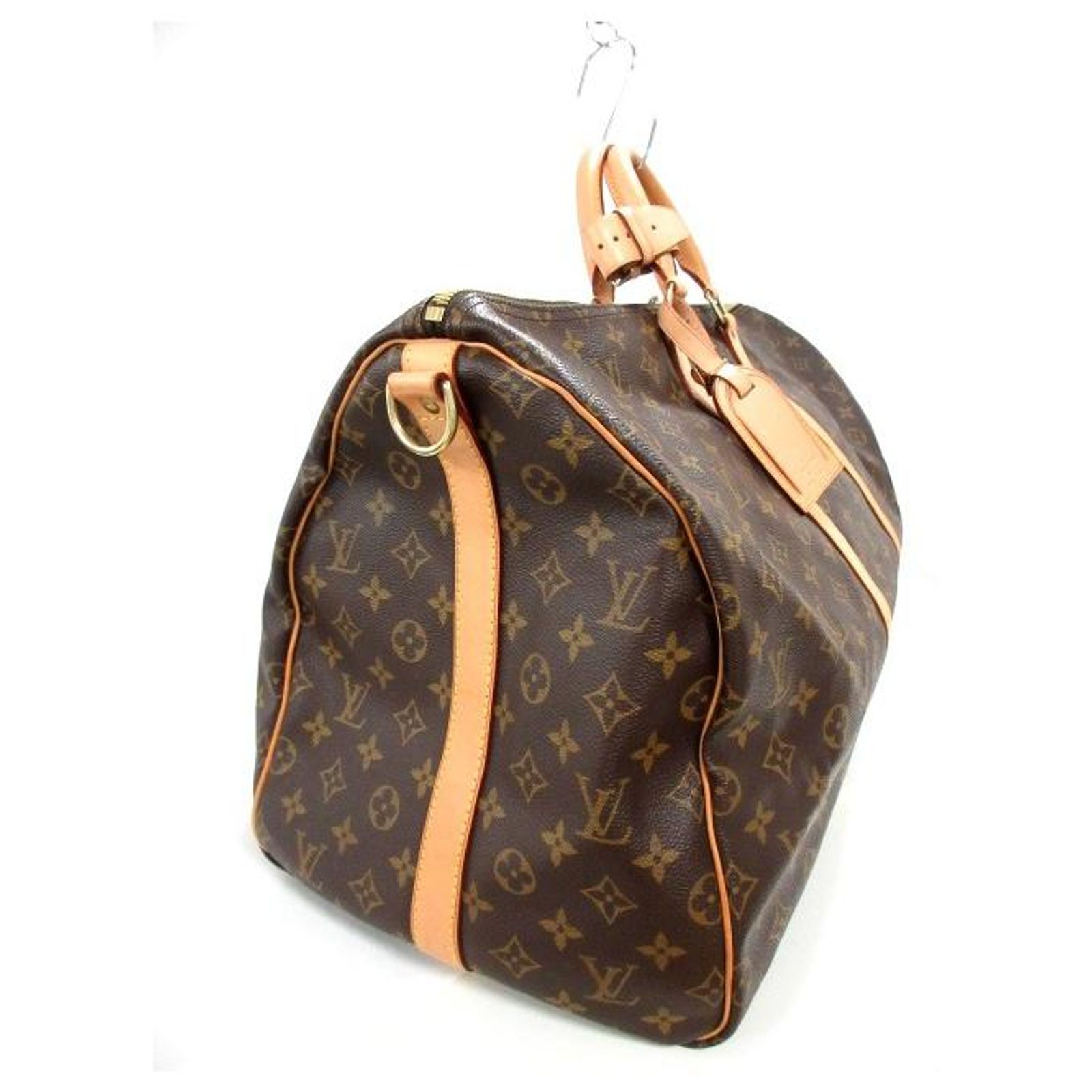 Louis Vuitton Keepall Bandouliere 55 Brown Cloth ref.199501 - Joli Closet