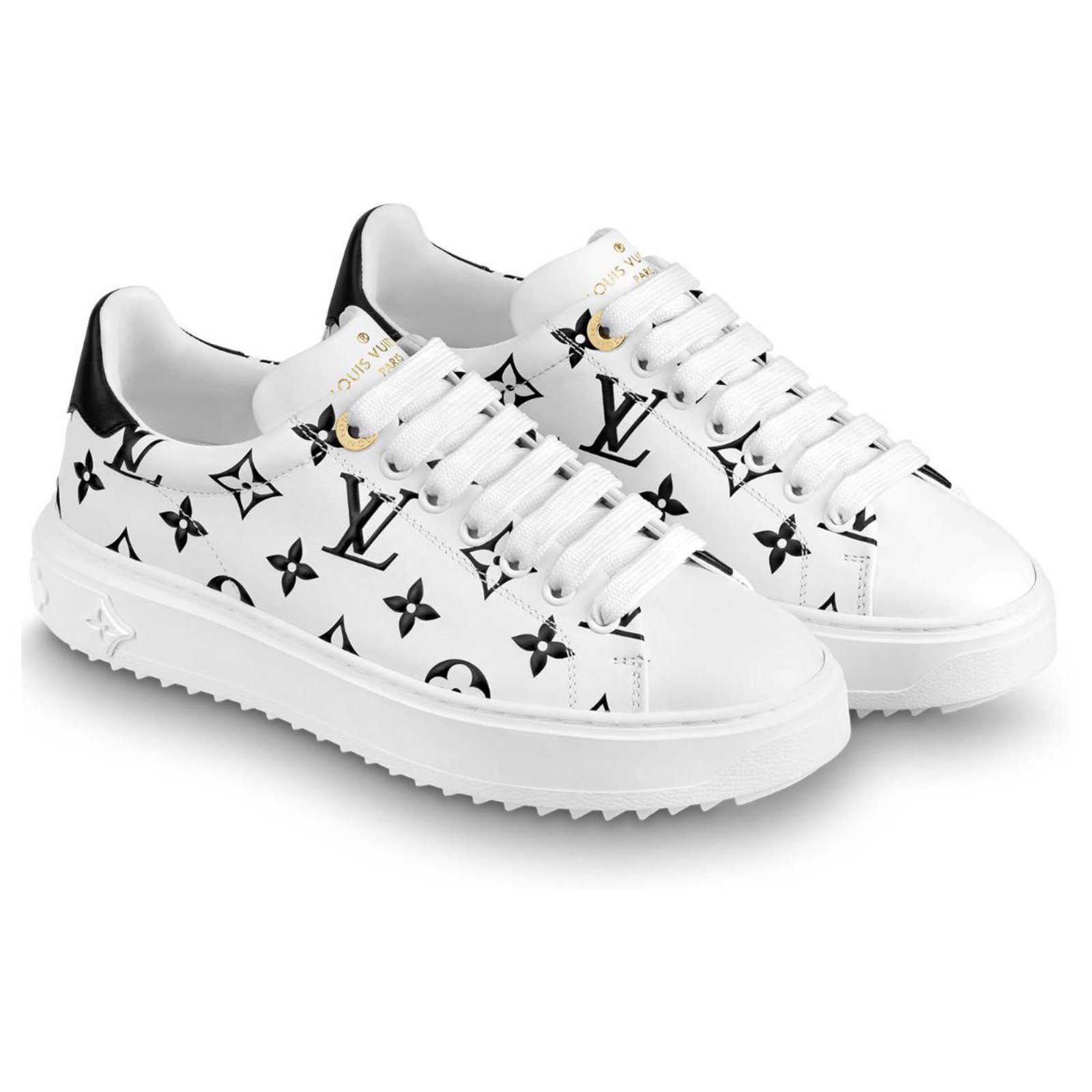 Louis Vuitton Velcro sneakers White Leather ref.720828 - Joli Closet