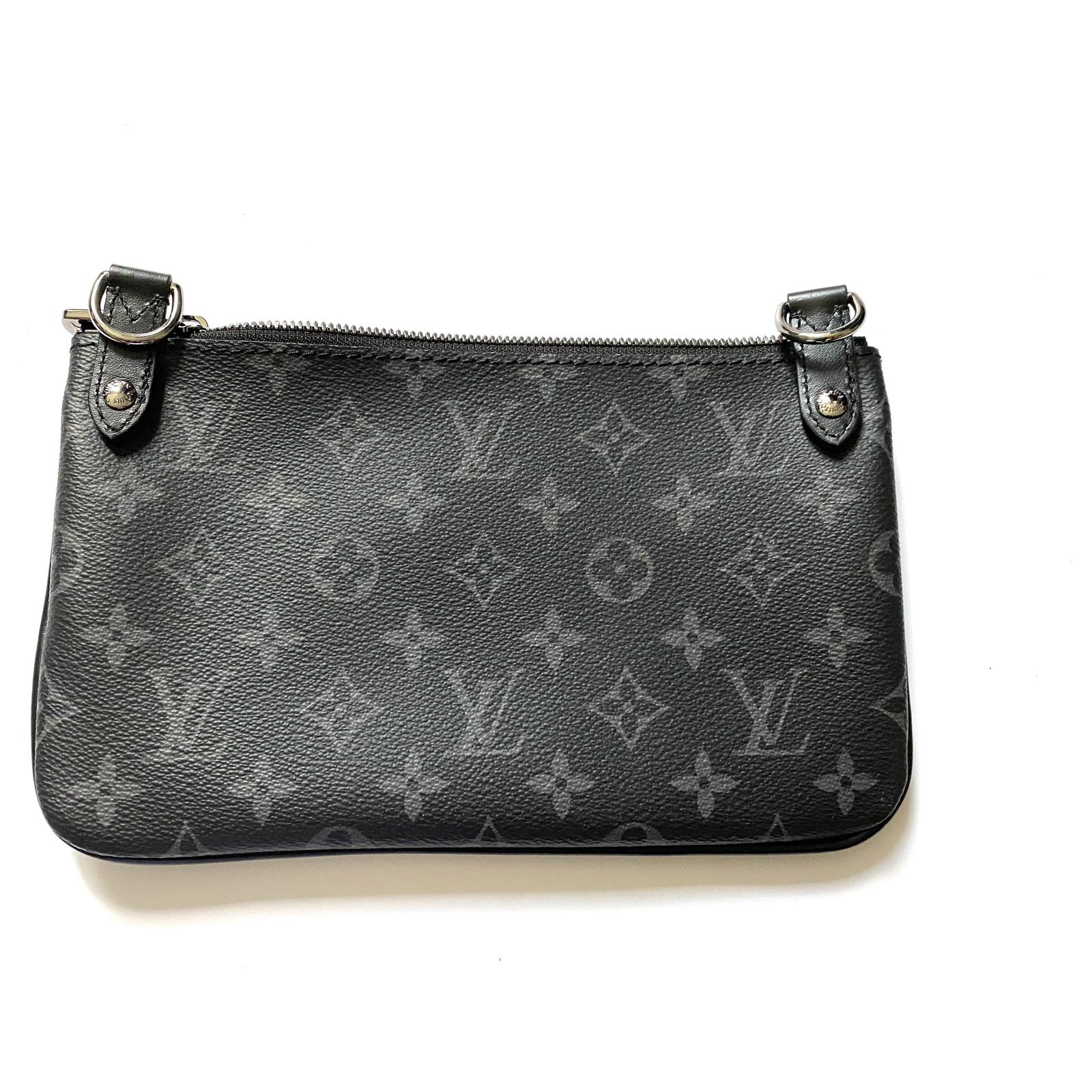 Louis Vuitton Cover trio Dark grey Cloth ref.199732 - Joli Closet