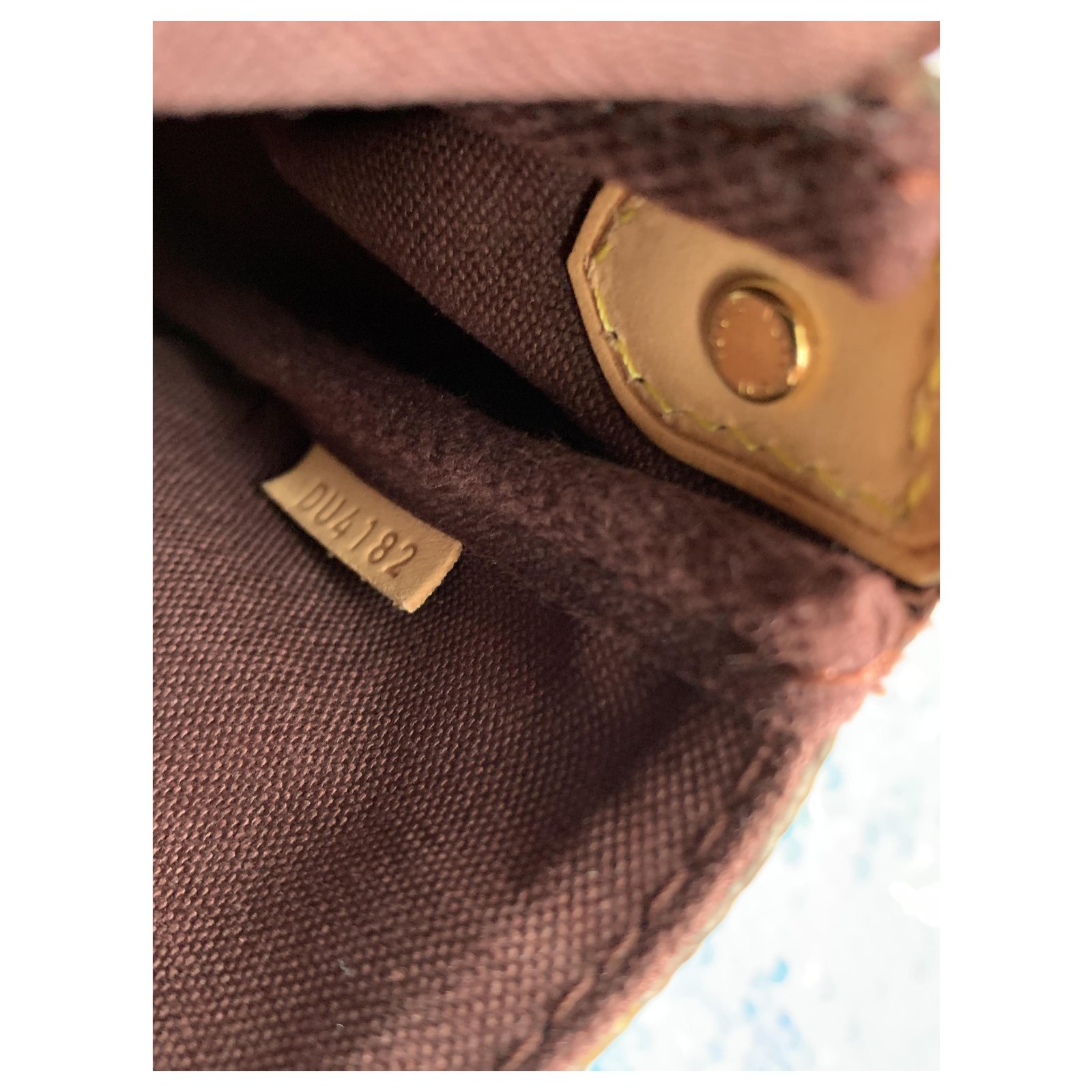 Louis Vuitton Favorite MM Brown Cloth ref.199796 - Joli Closet