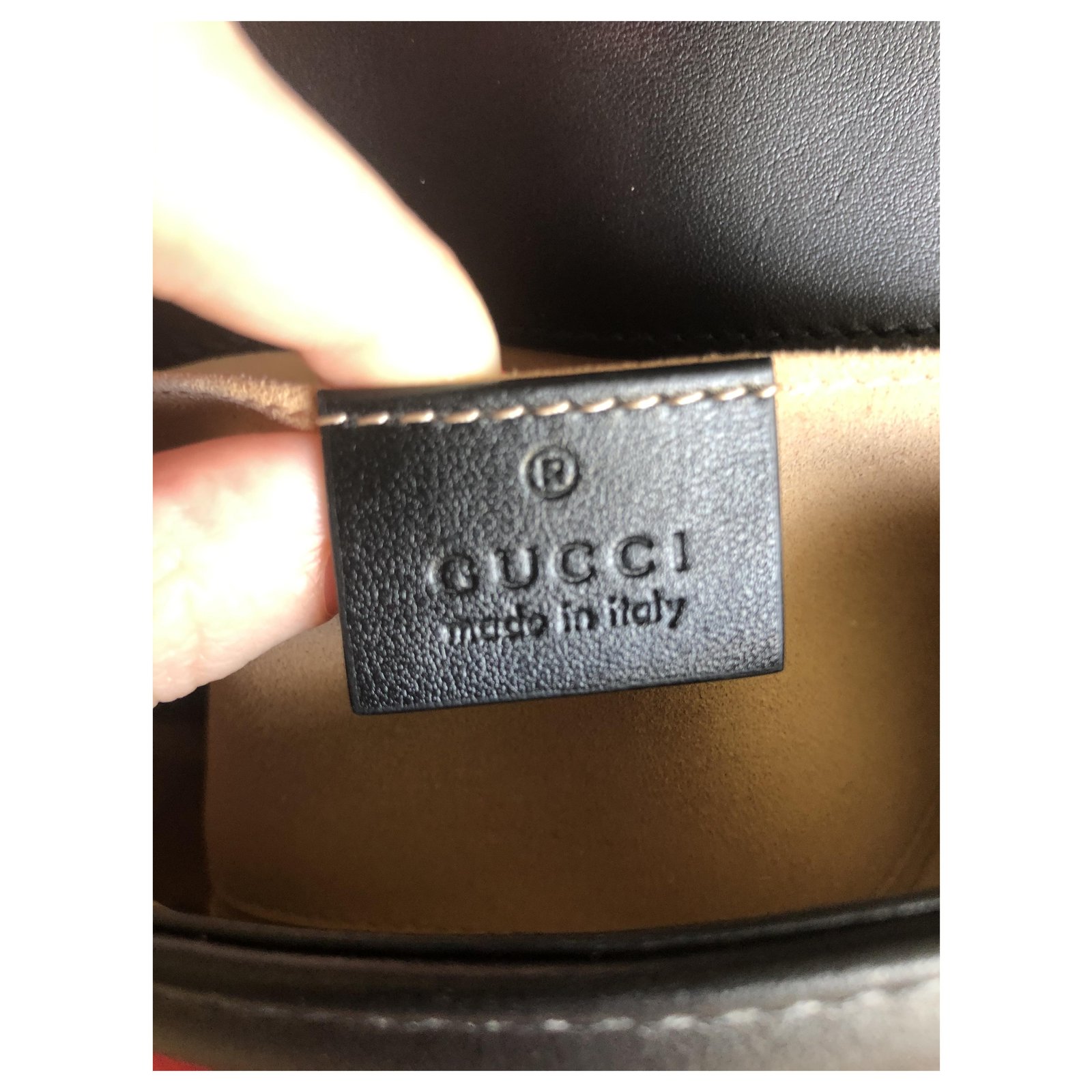 Gucci Marmont Black Leather ref.200217 - Joli Closet