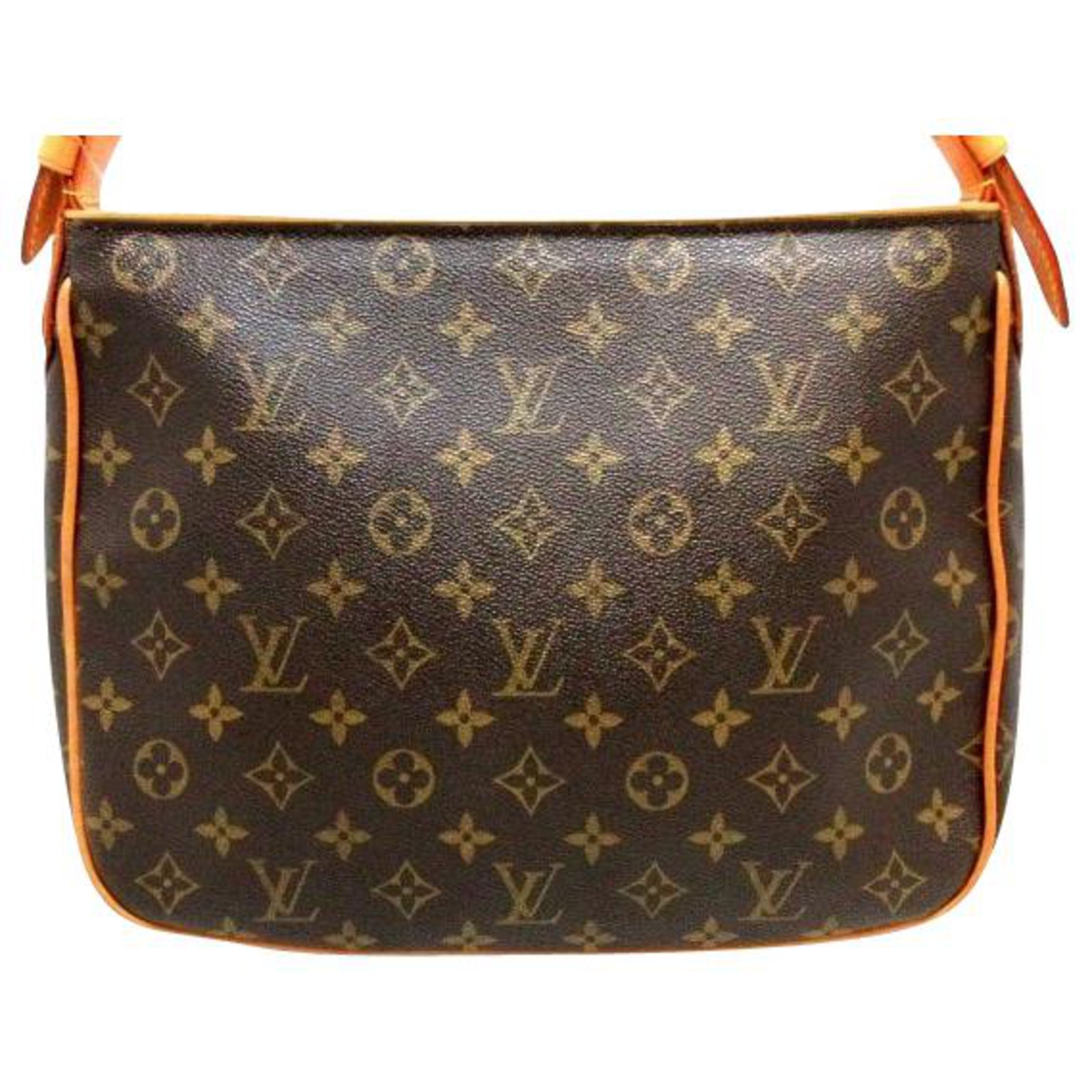 Louis Vuitton Manhattan vuitton bag Brown Cloth ref.87802 - Joli
