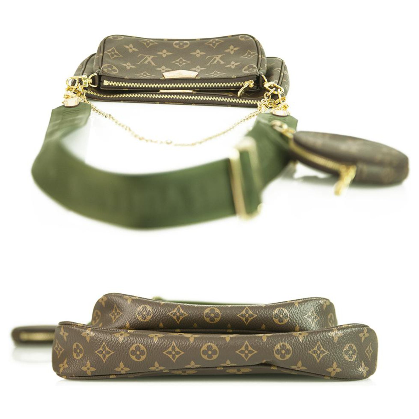 Multi pochette accessoires leather mini bag Louis Vuitton Multicolour in  Leather - 35907068