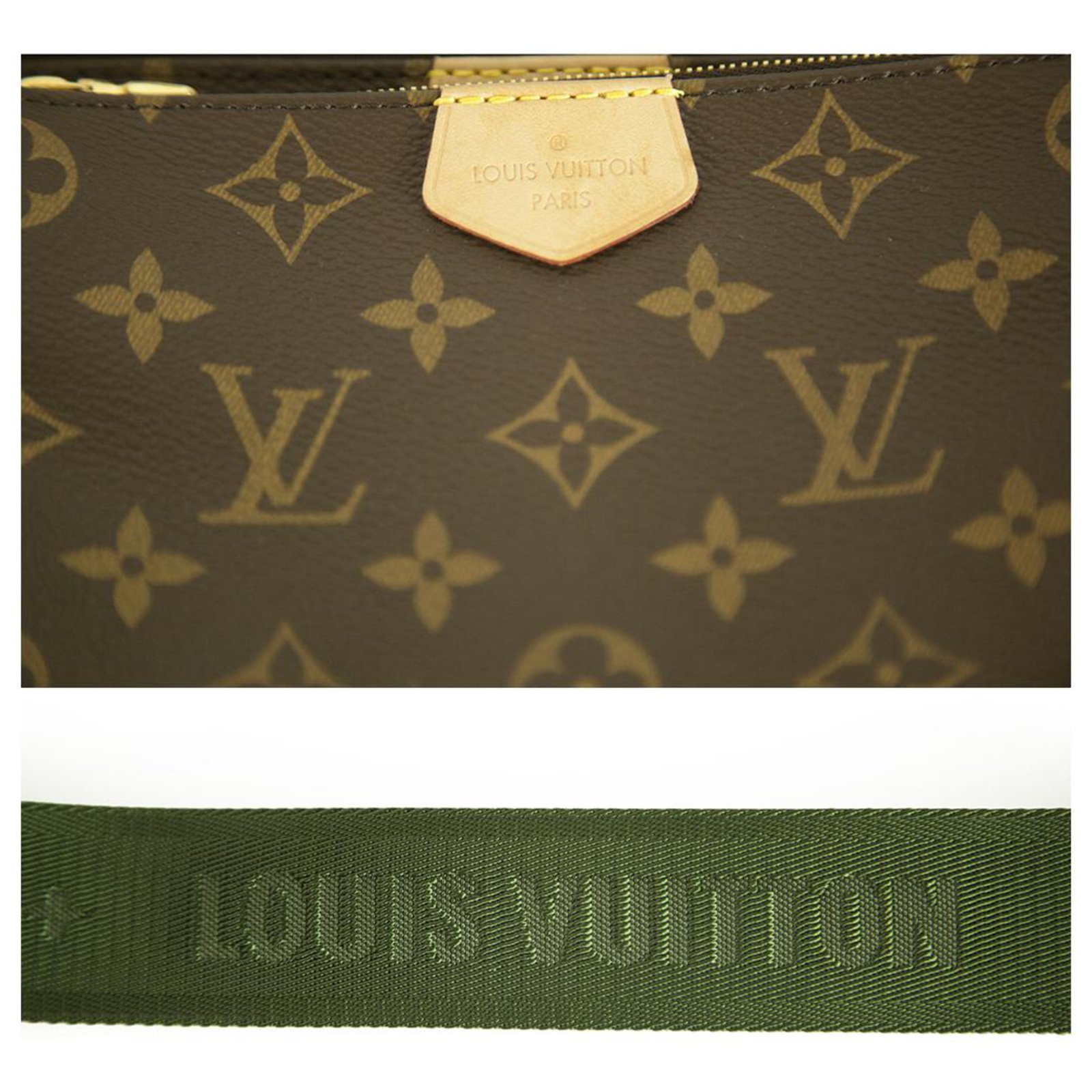 Louis Vuitton Pochette Accessoires Borsa a tracolla multi-pochette in tela  con monogramma Marrone ref.200647 - Joli Closet