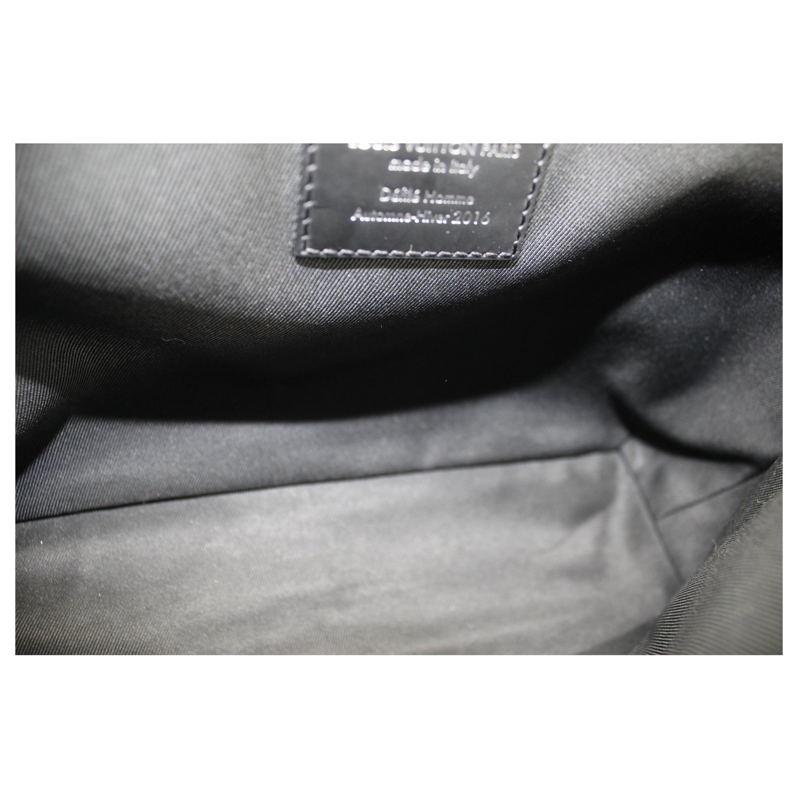 Louis Vuitton Messenger Bag , in eclipse LV monogram. Black Grey Dark grey  Leather Cloth ref.200718 - Joli Closet