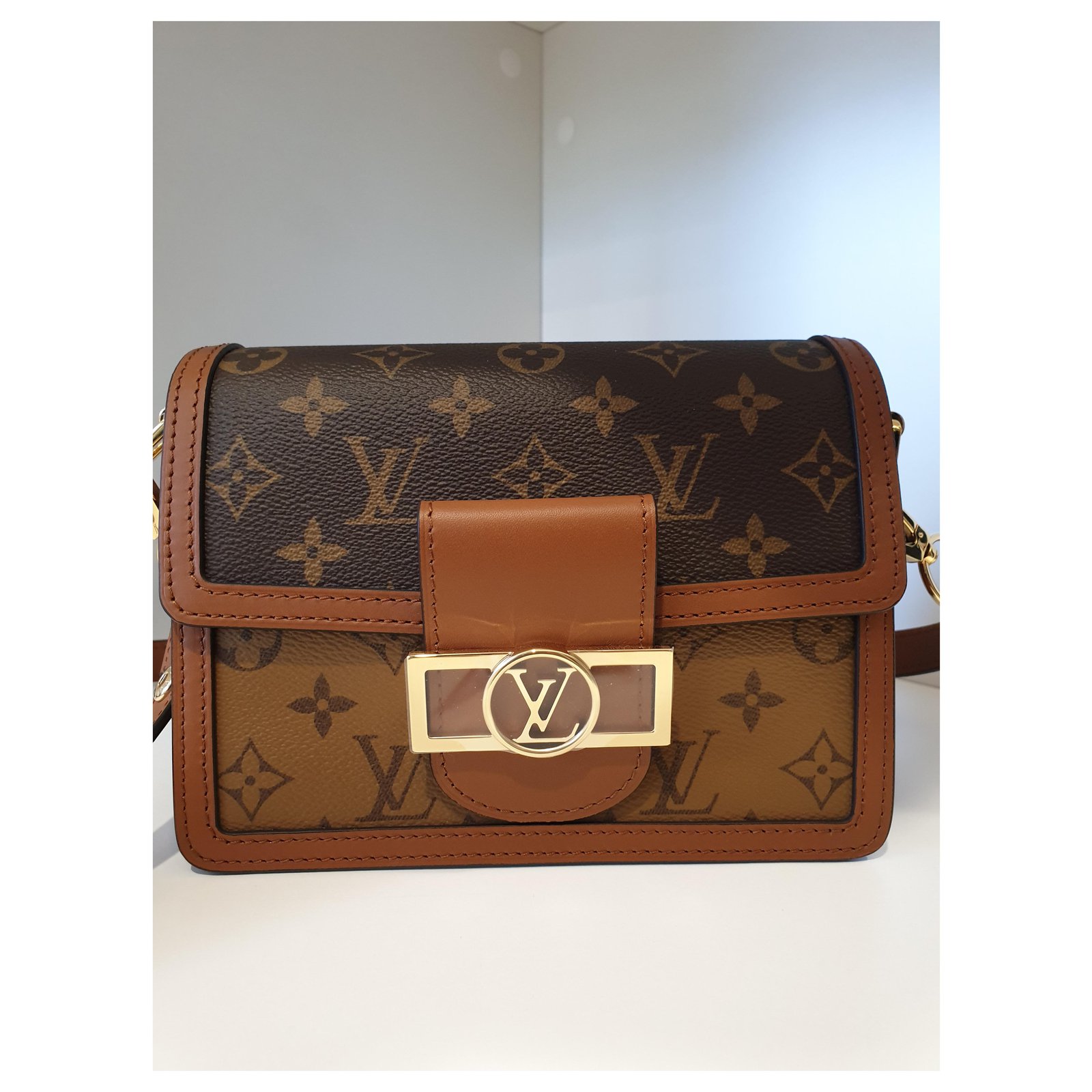 Louis Vuitton Pallas Brown Cloth ref.355978 - Joli Closet