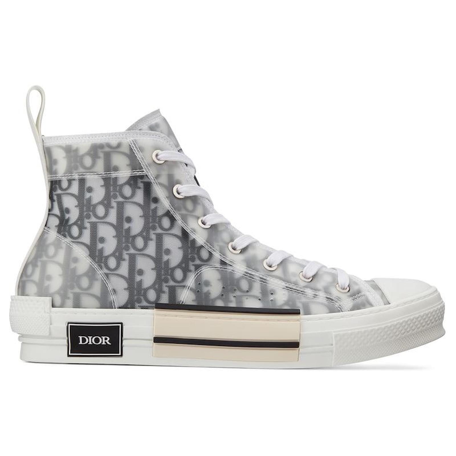 baskets montantes dior