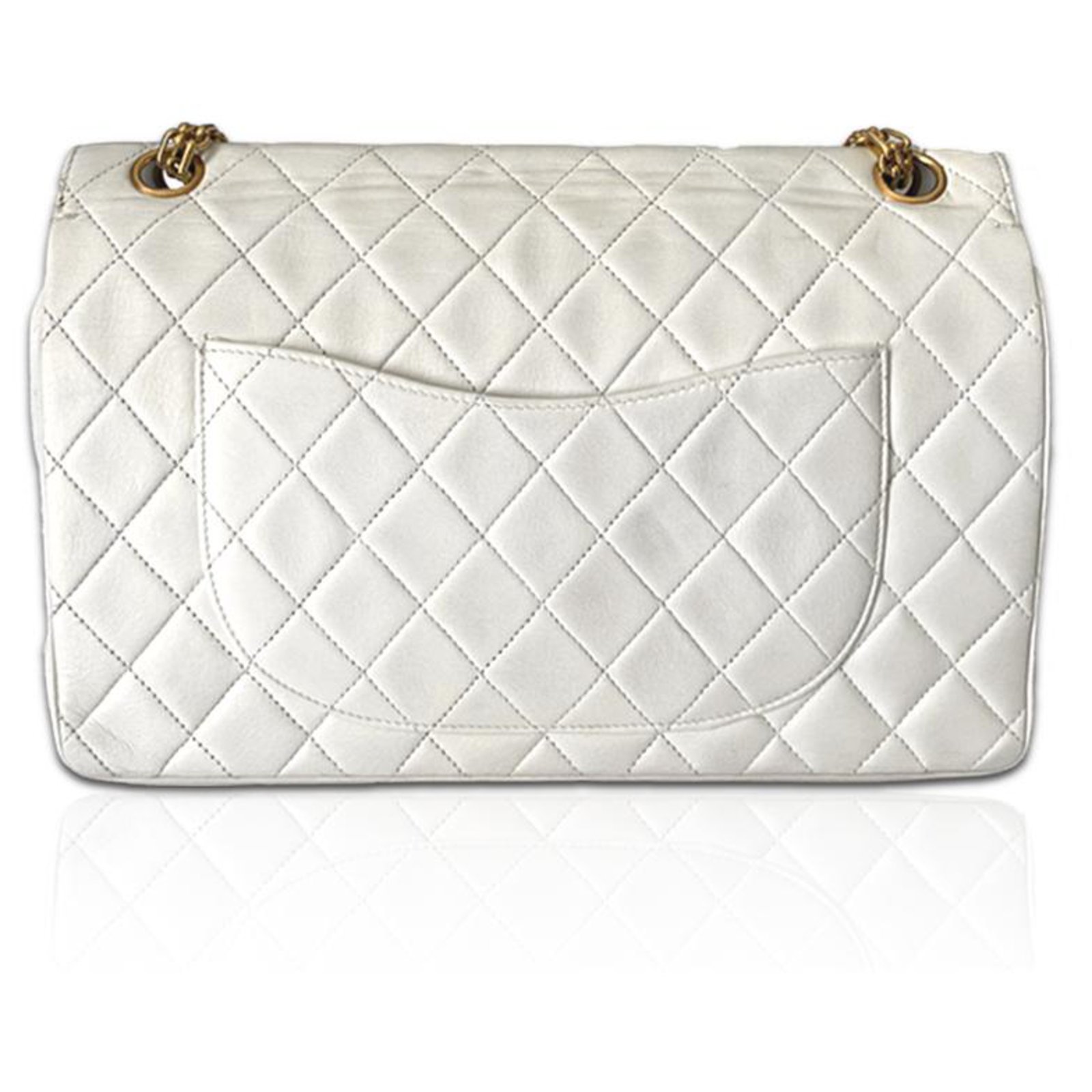 Lambskin Quilted Medium Bijoux Chain Classic lined Flap