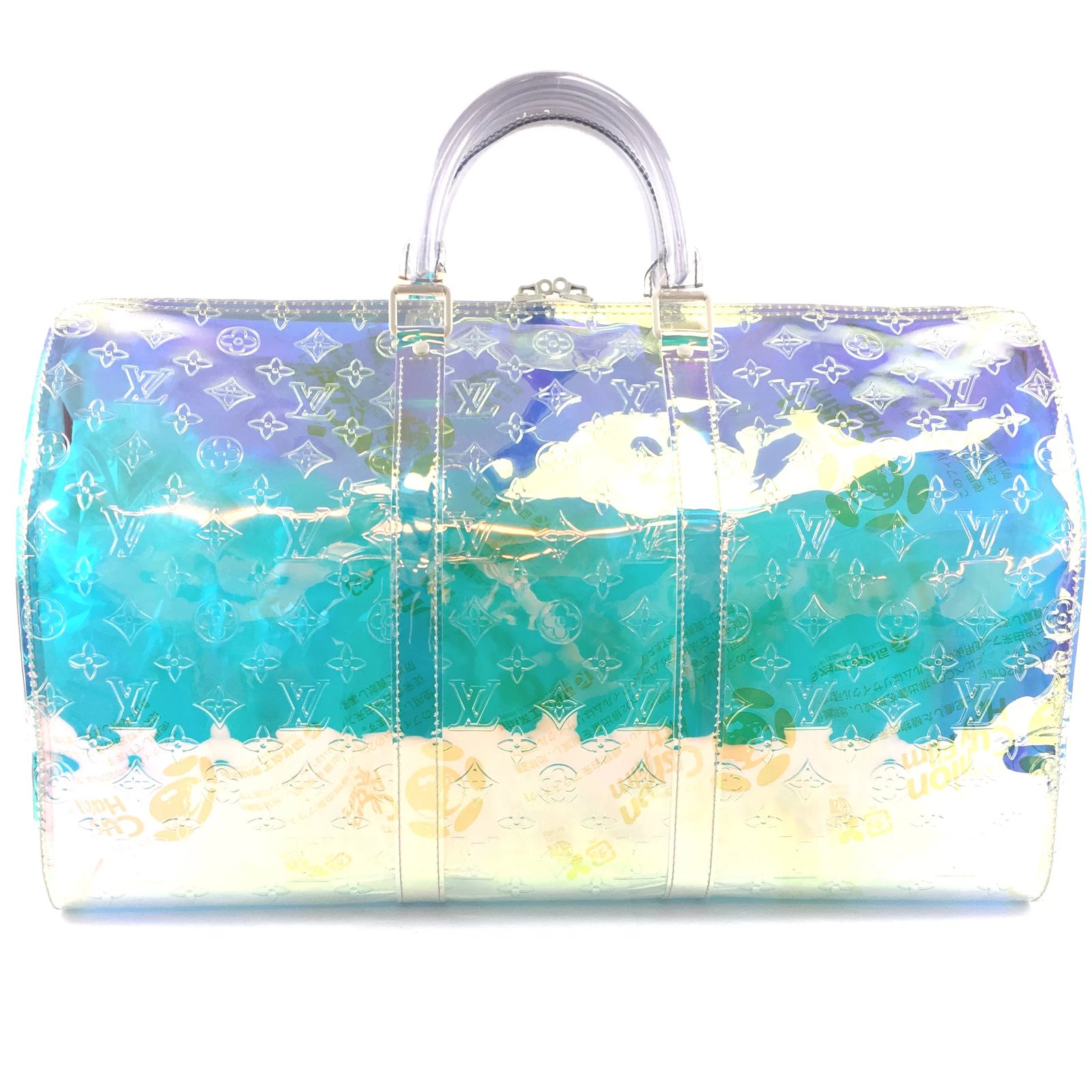 louis vuitton duffle bag clear