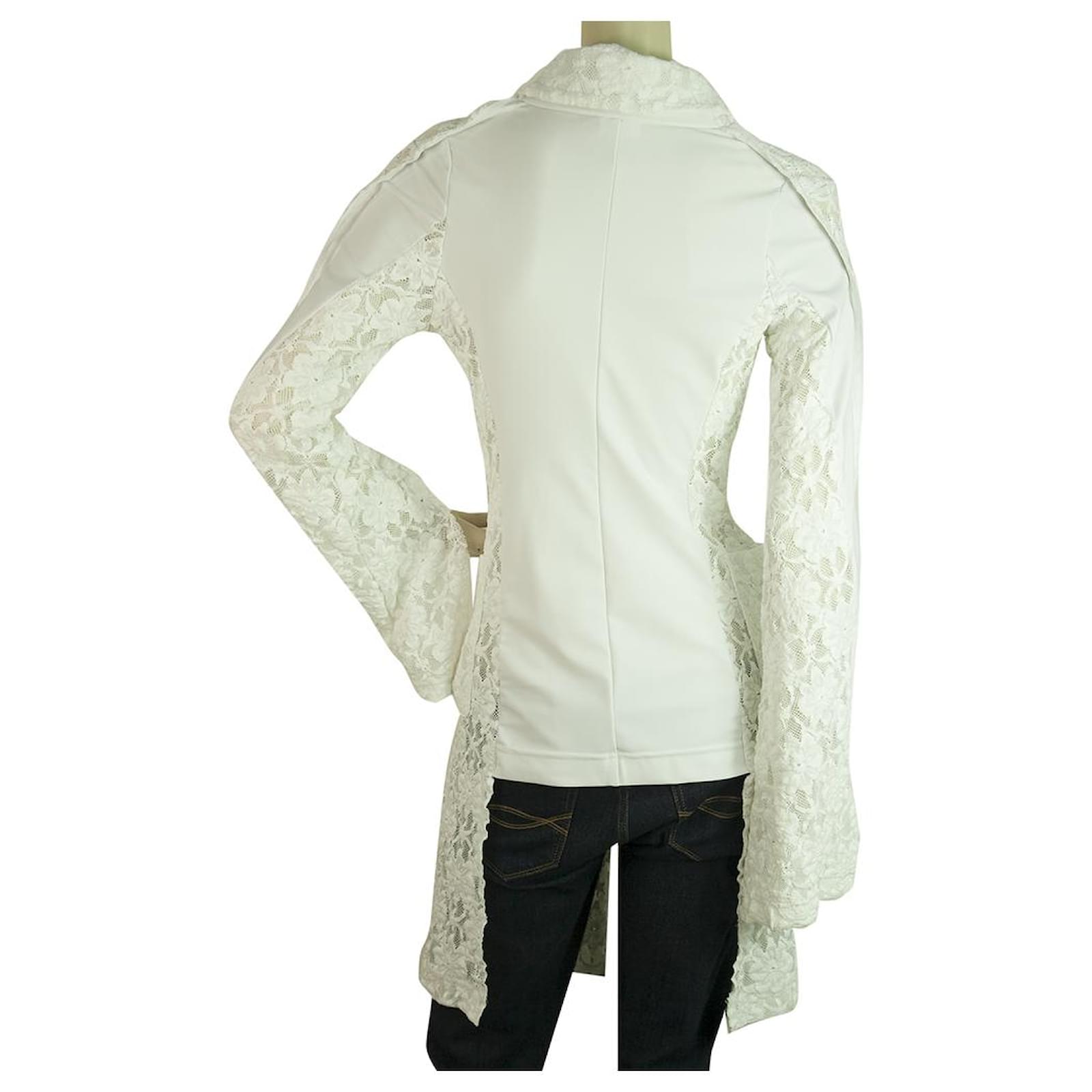 comme des garcons lace jacket