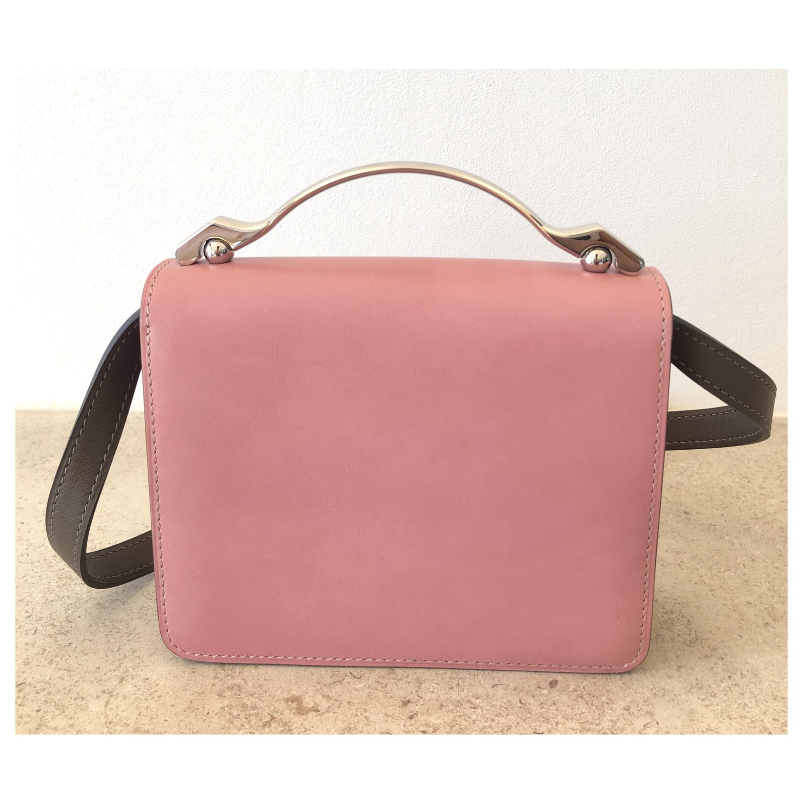 Moynat Tango in pink leather ref.201388 Joli Closet