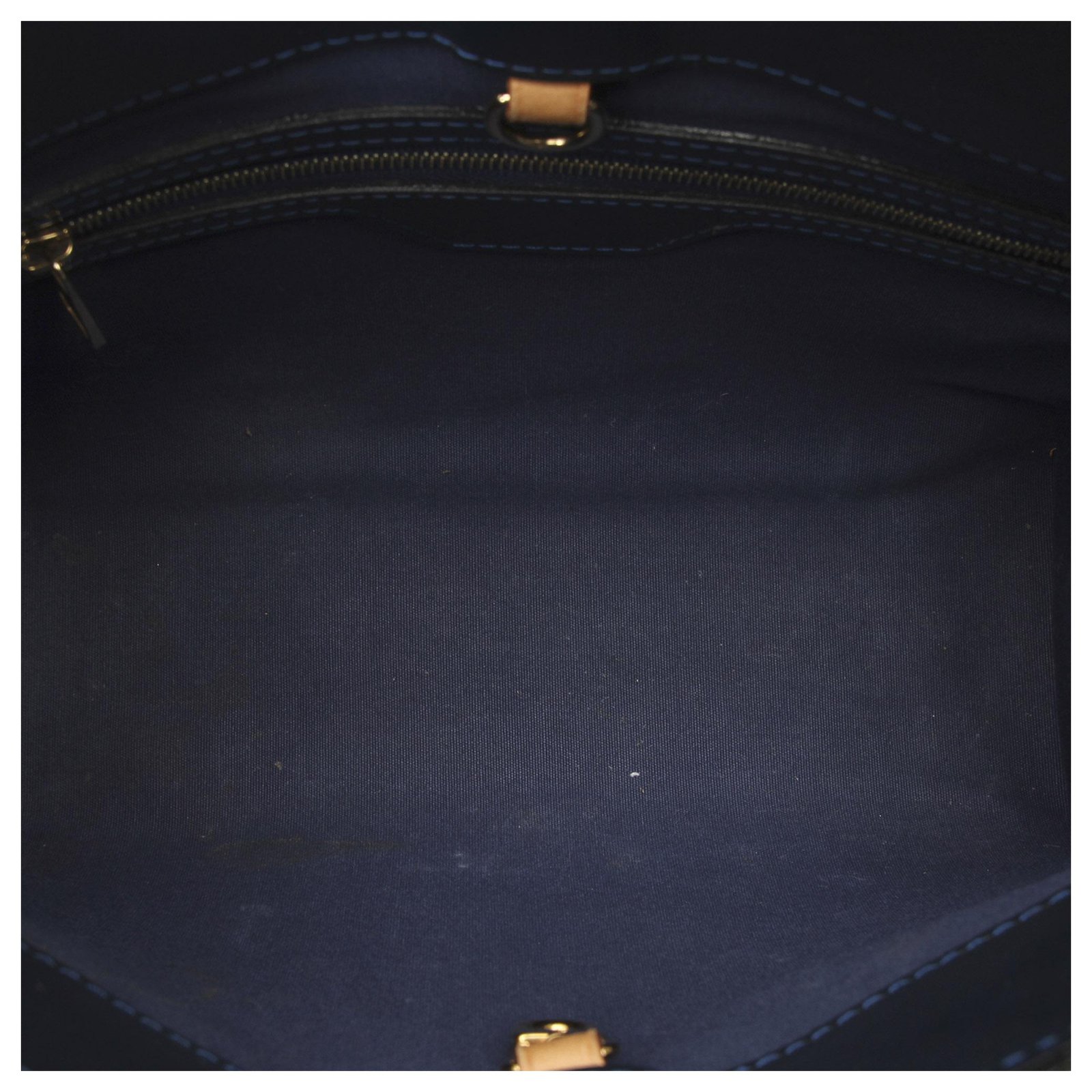 Louis Vuitton Blue Vernis Catalina BB Brown Navy blue Leather Patent  leather ref.201700 - Joli Closet