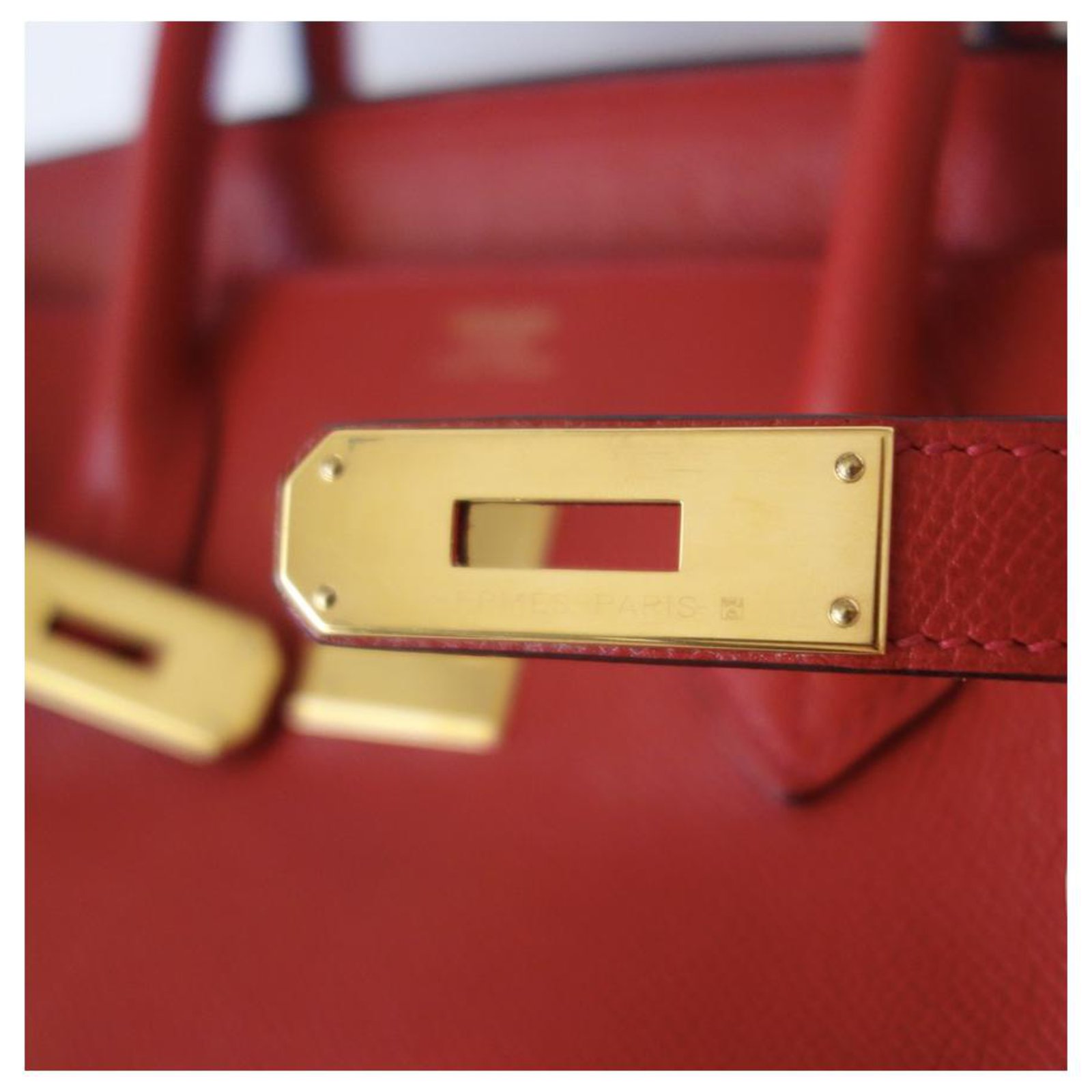 Hermès Birkin 30 Handbag - Red