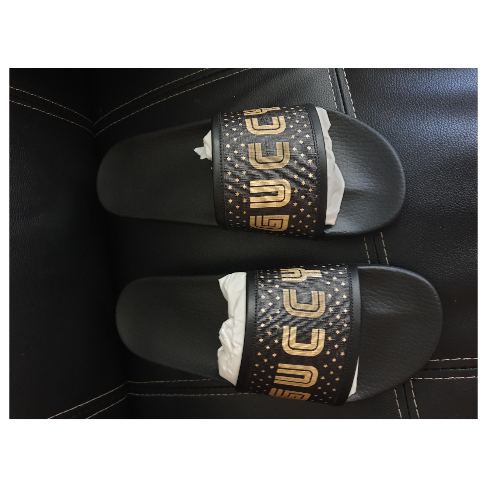 Gucci Men Sandals Black Rubber ref.201952 - Joli Closet