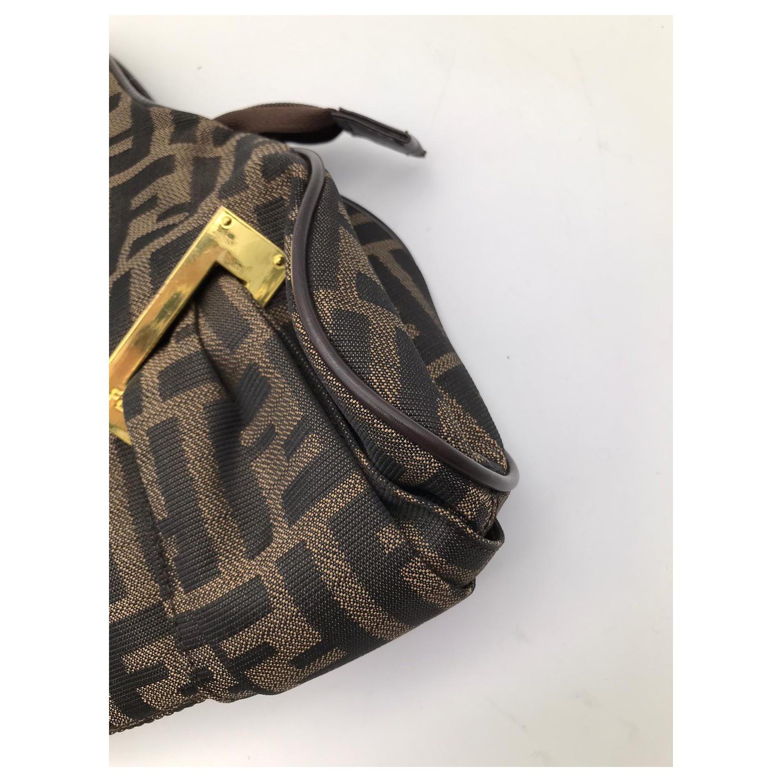 Vintage Fendi Bag Brown Cloth ref.202089 - Joli Closet