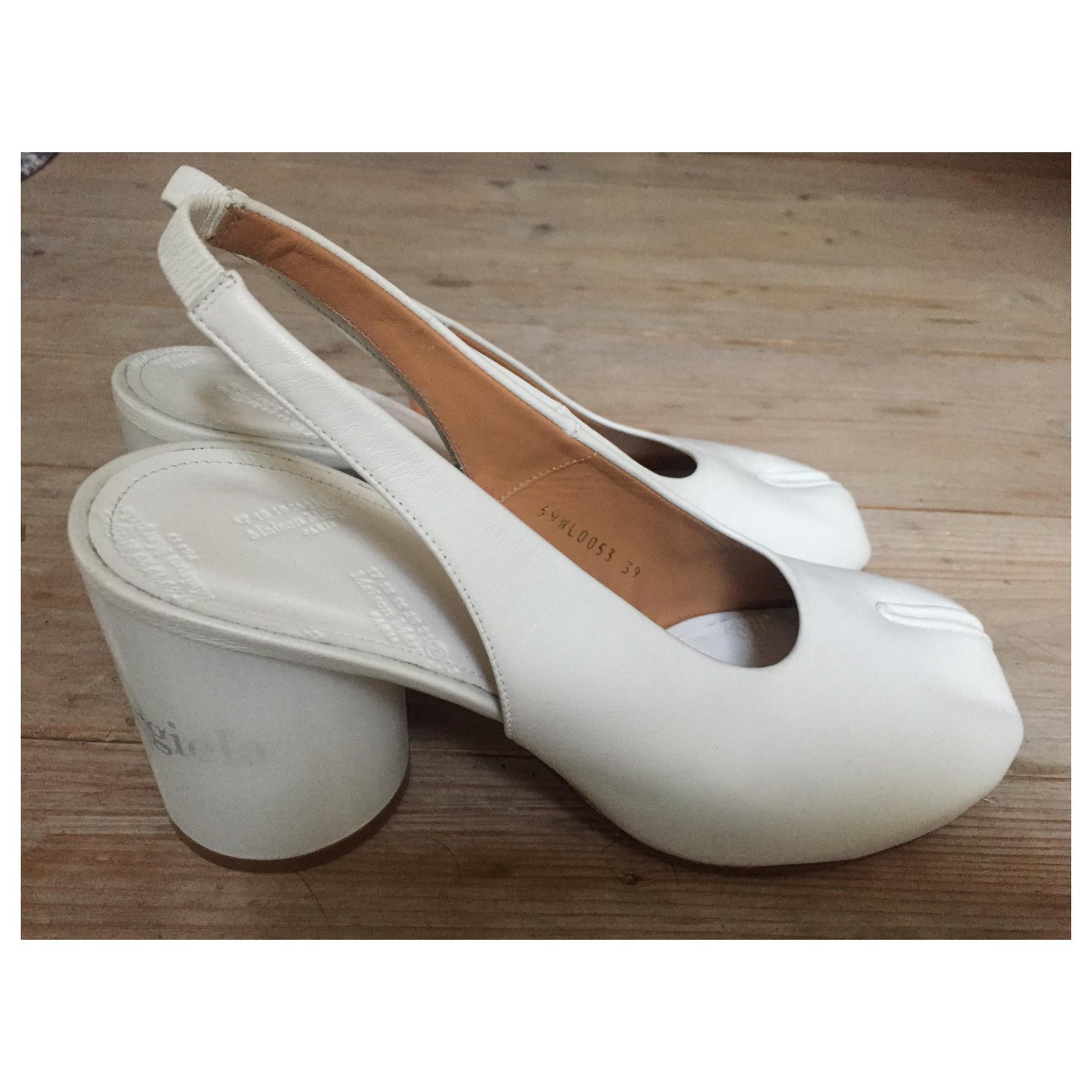 靴 Maison Margiela Heel Sandal MAISON MARGIELA - Women Tabi Sandal Pump H80 – Atelier New York