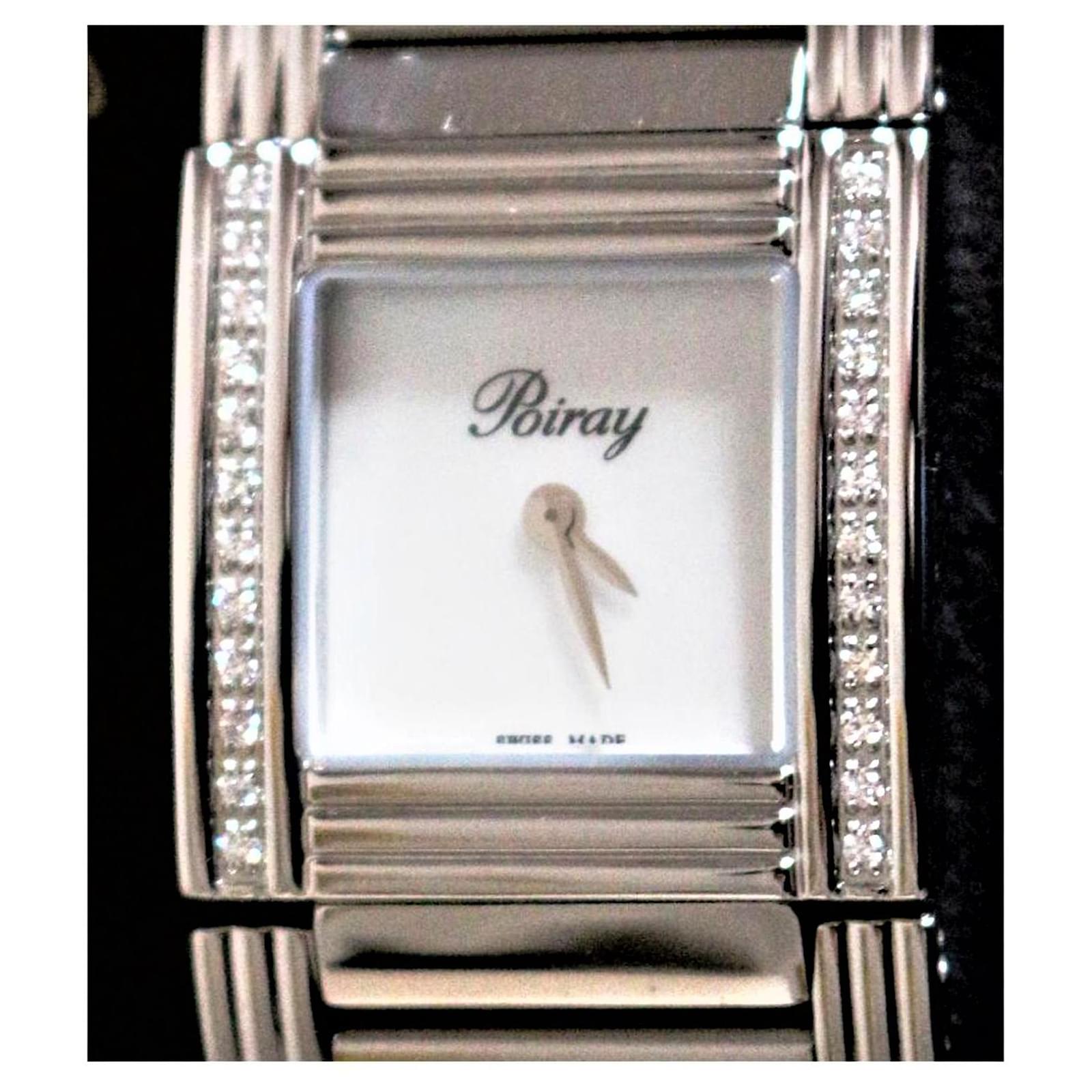 Poiray MY FIRST CUFF Silvery Steel Joli Closet