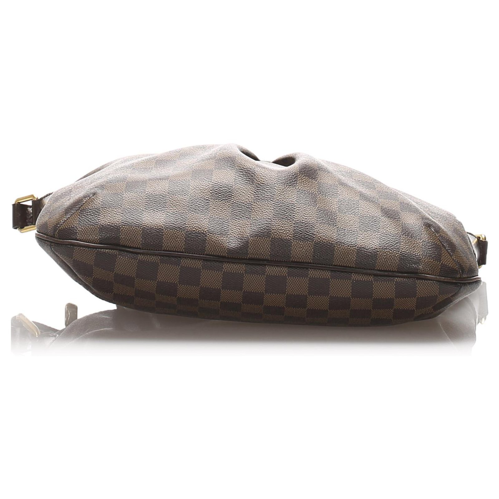 Louis Vuitton Brown Damier Ebene Bloomsbury GM Cloth Pony-style