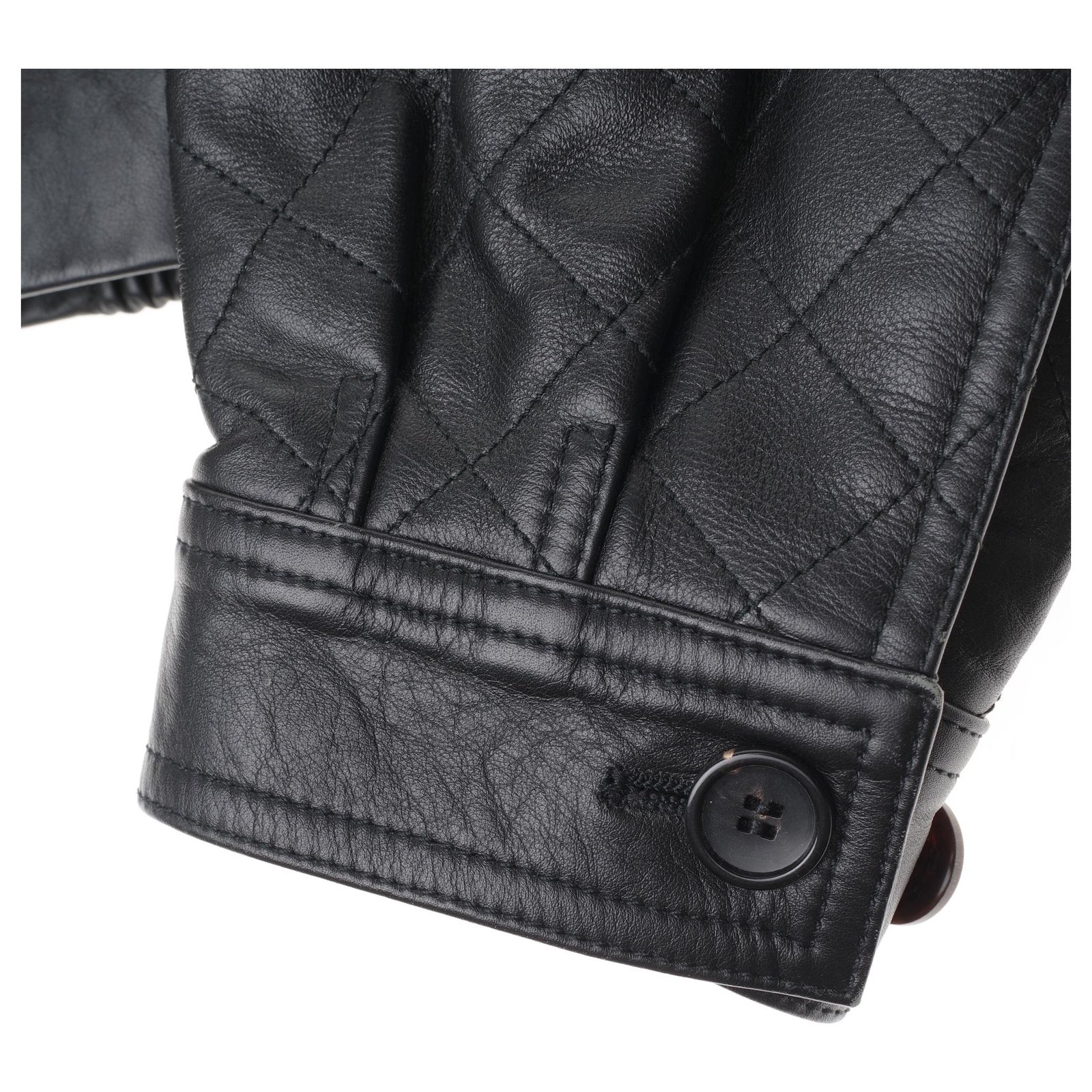 Superb Louis Vuitton Motard style jacket in black quilted leather, taille  52 ref.203795 - Joli Closet