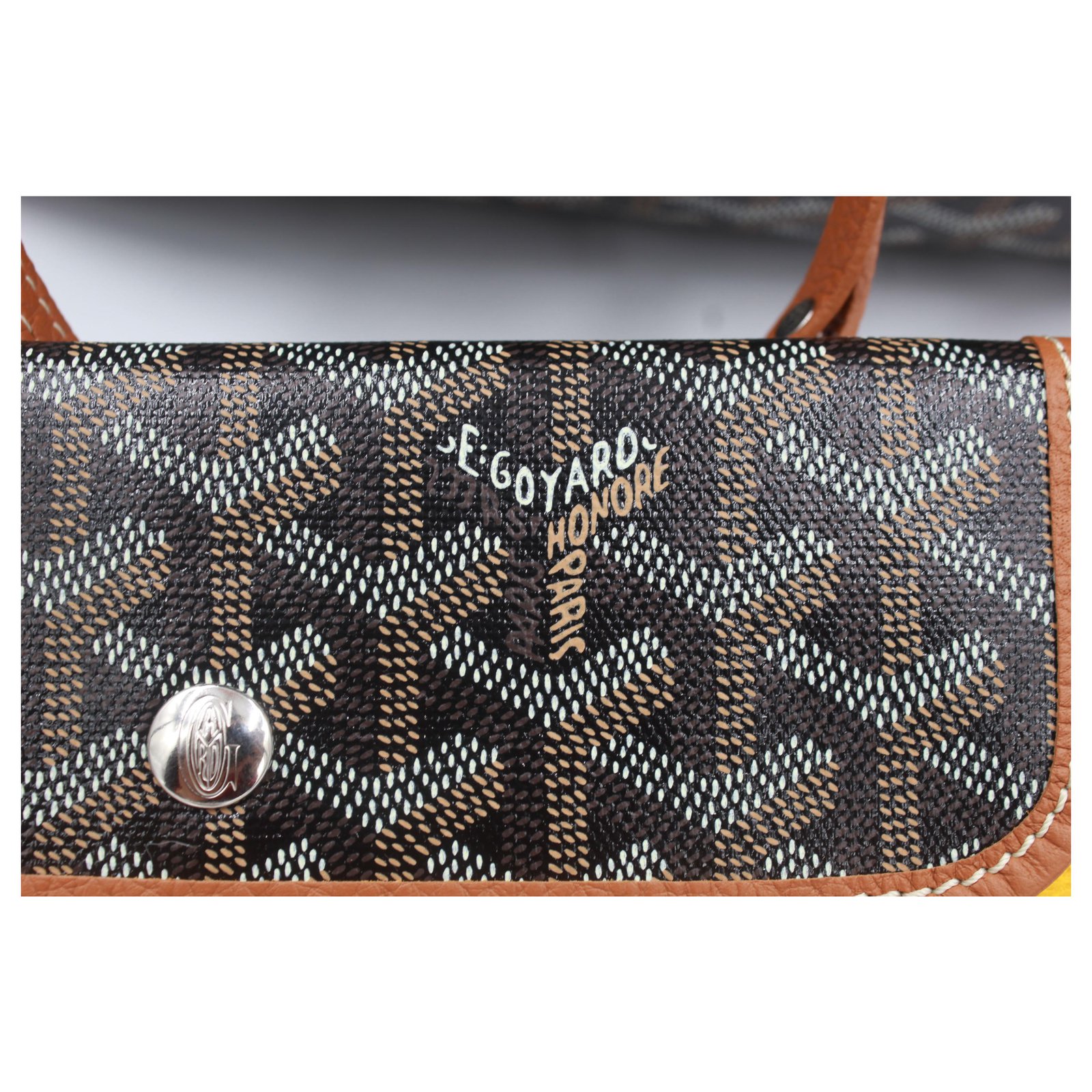 Hardy leather handbag Goyard Grey in Leather - 33819022