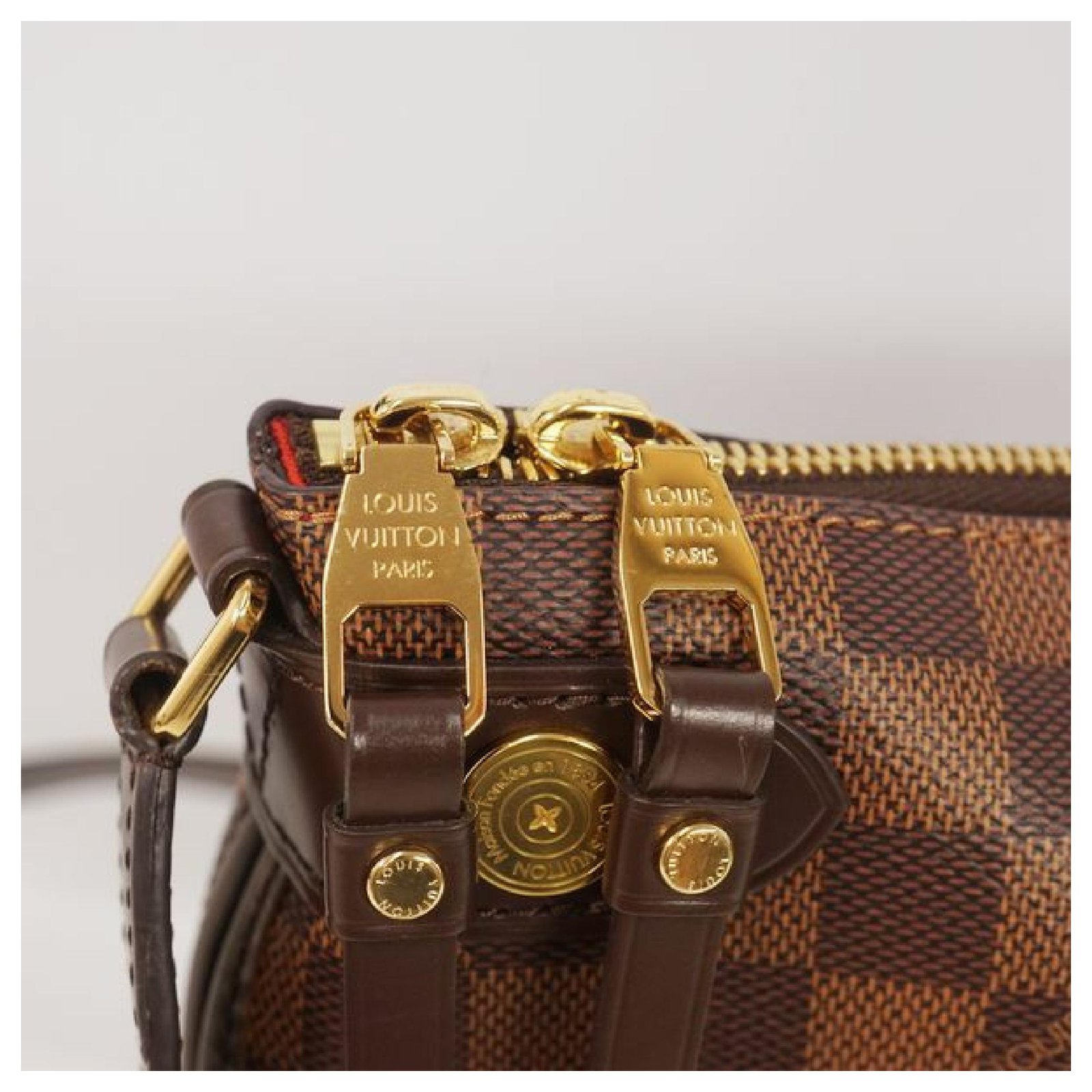 Louis Vuitton Duomo unisex shoulder bag N41425 damier ebene Cloth  ref.204805 - Joli Closet