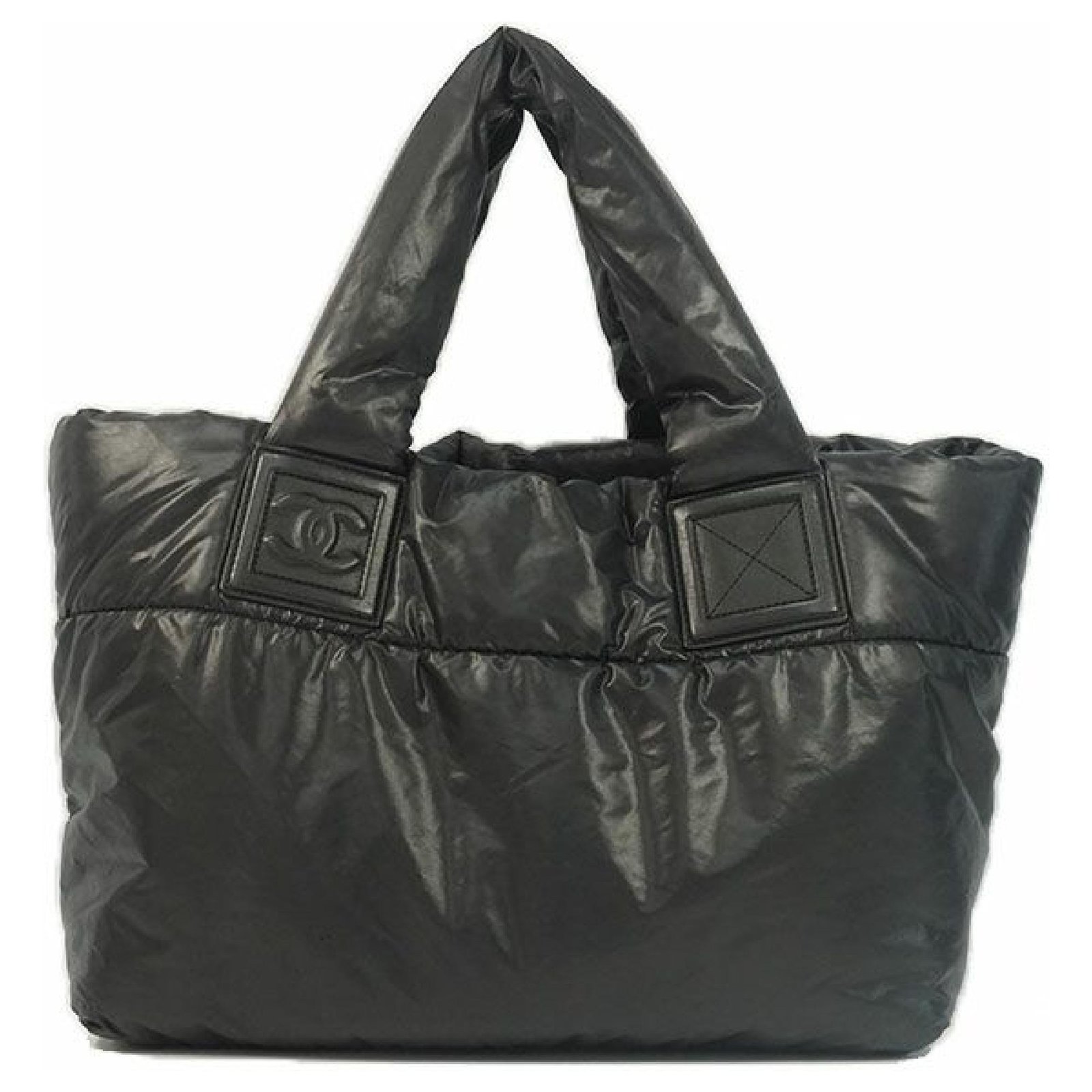 Chanel COCO Cocoon totePM Womens tote bag A47108 black Nylon ref.204836 -  Joli Closet