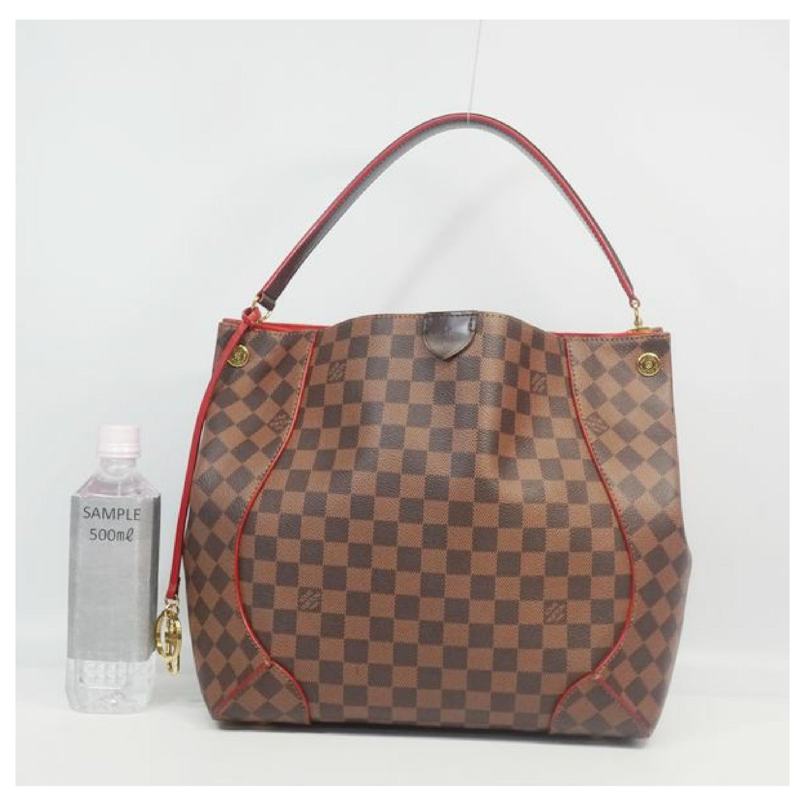 Louis Vuitton Caissa Damier shoulder bag ebene Brown Cloth ref