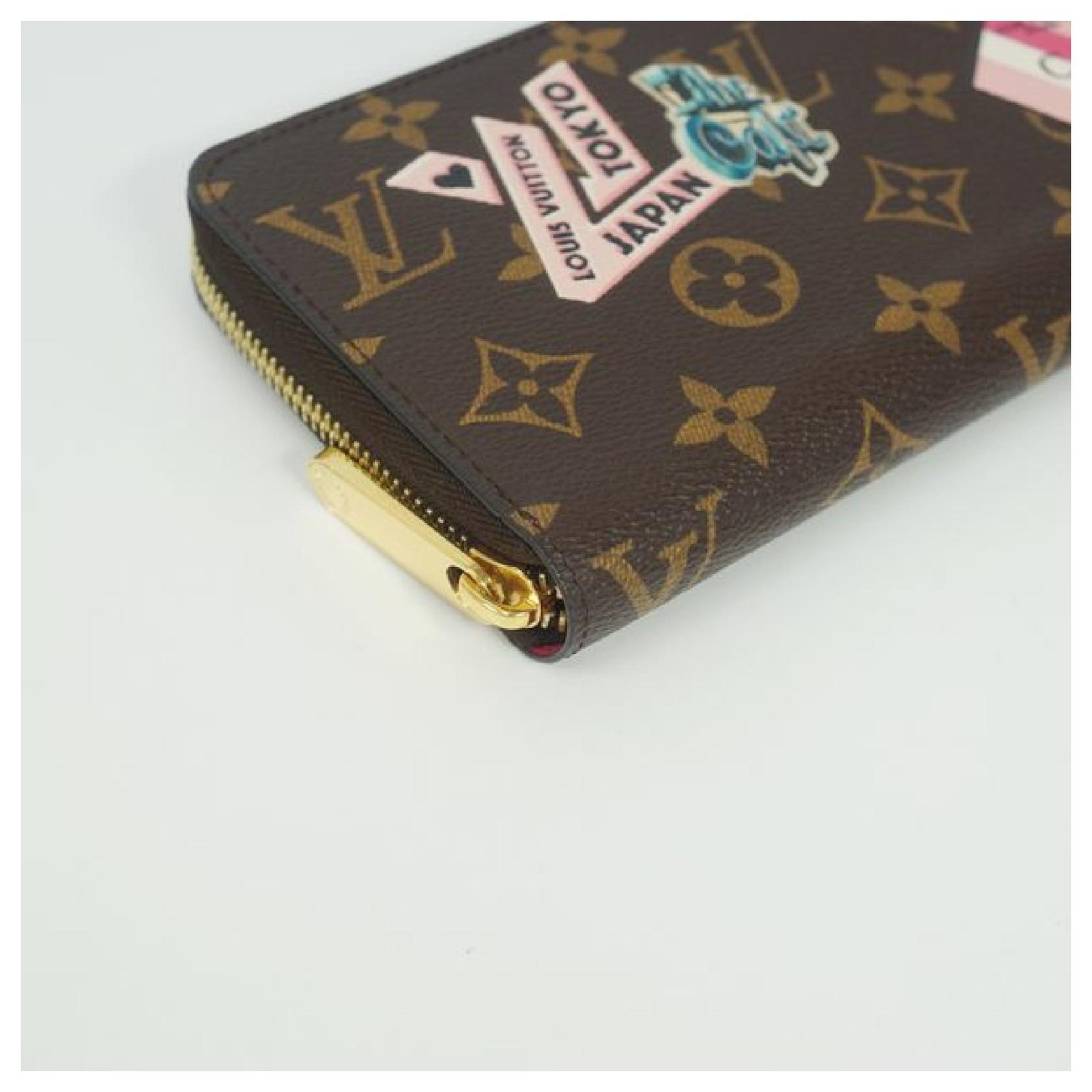 Louis Vuitton My LV World Tour Zippy Wallet long wallet Cloth ref.205131 -  Joli Closet