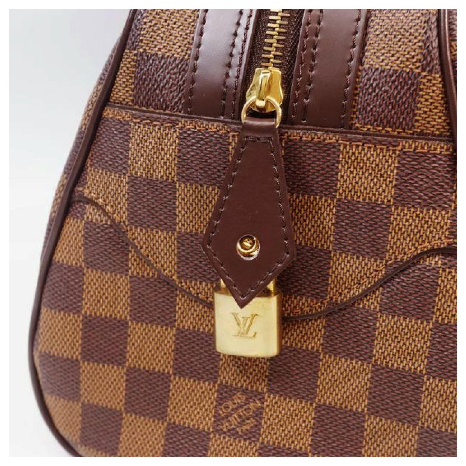 Louis Vuitton Duomo Womens handbag N60008 damier ebene Cloth ref.205882 -  Joli Closet