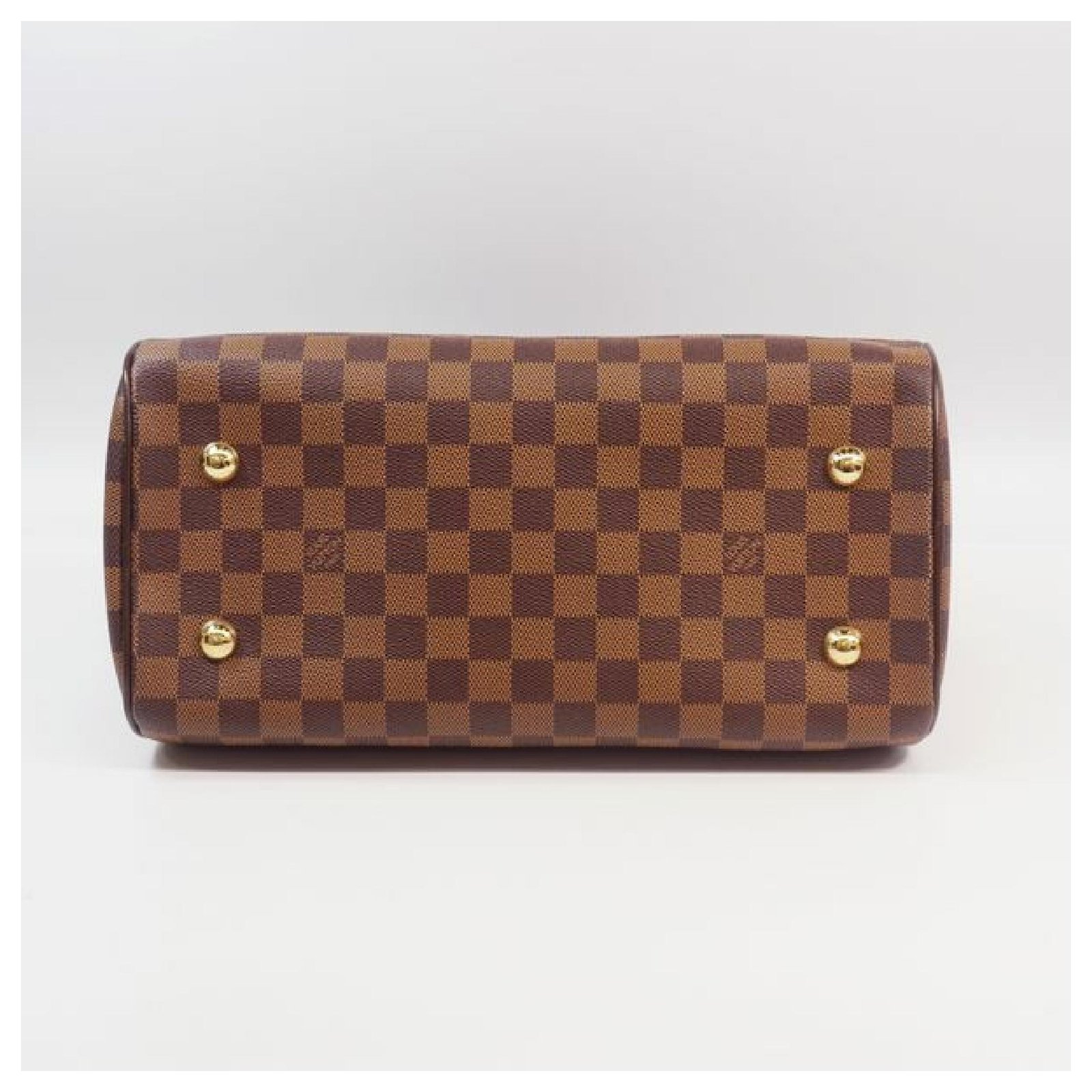Auth Louis Vuitton Damier Duomo N60008 Women's Handbag