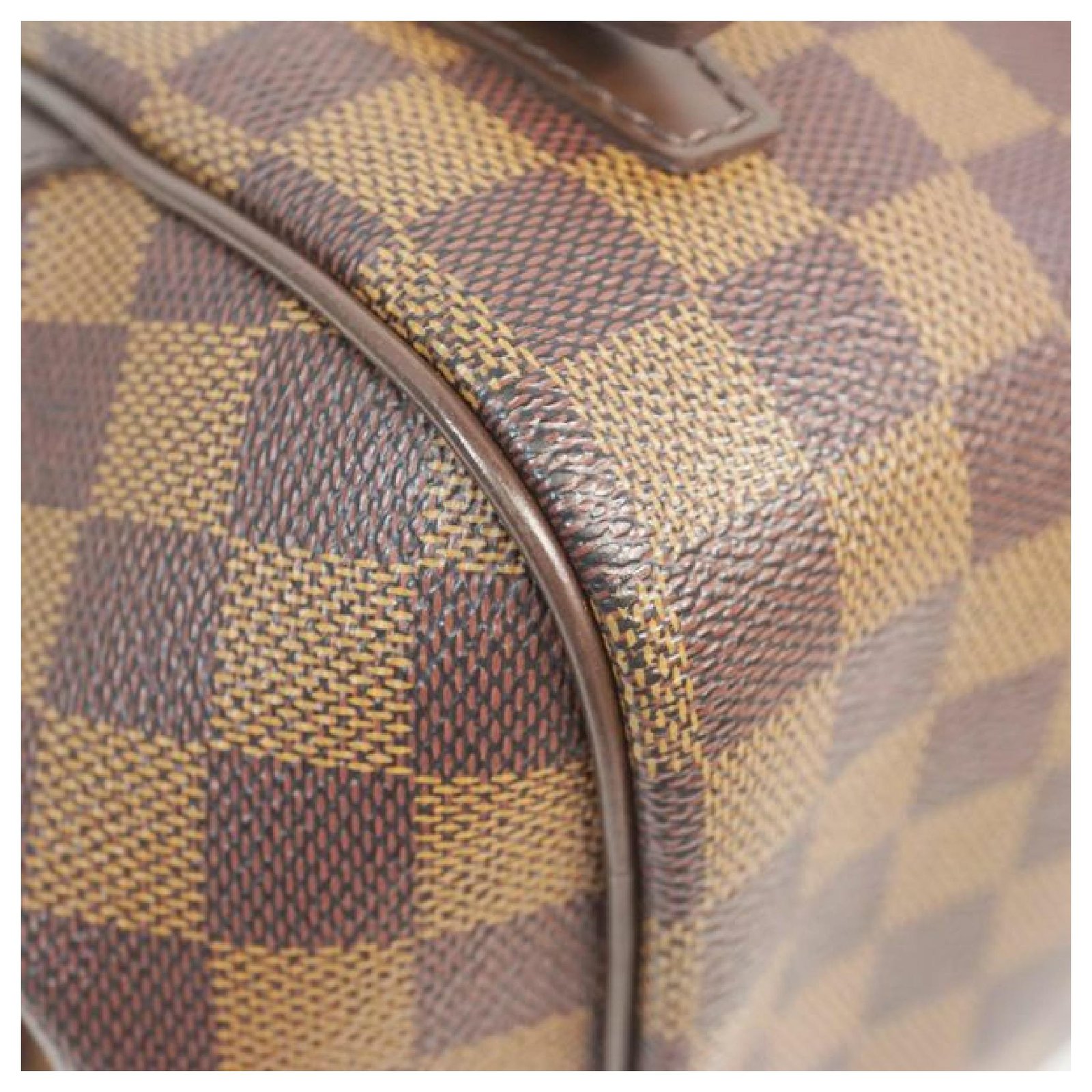 LOUIS VUITTON Rivington PM Womens shoulder bag N41157 damier ebene Cloth  ref.205888 - Joli Closet