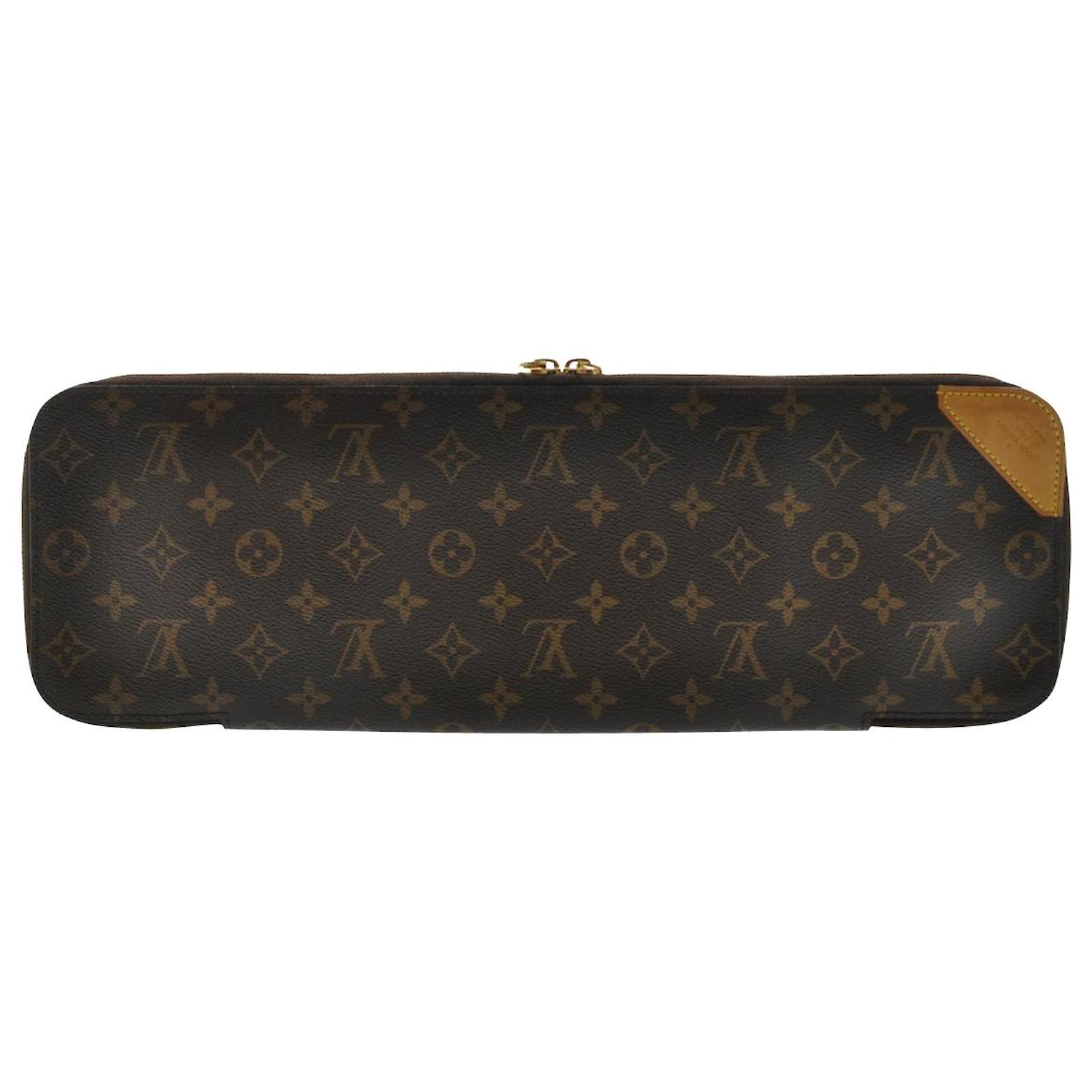 louis vuitton tie brown