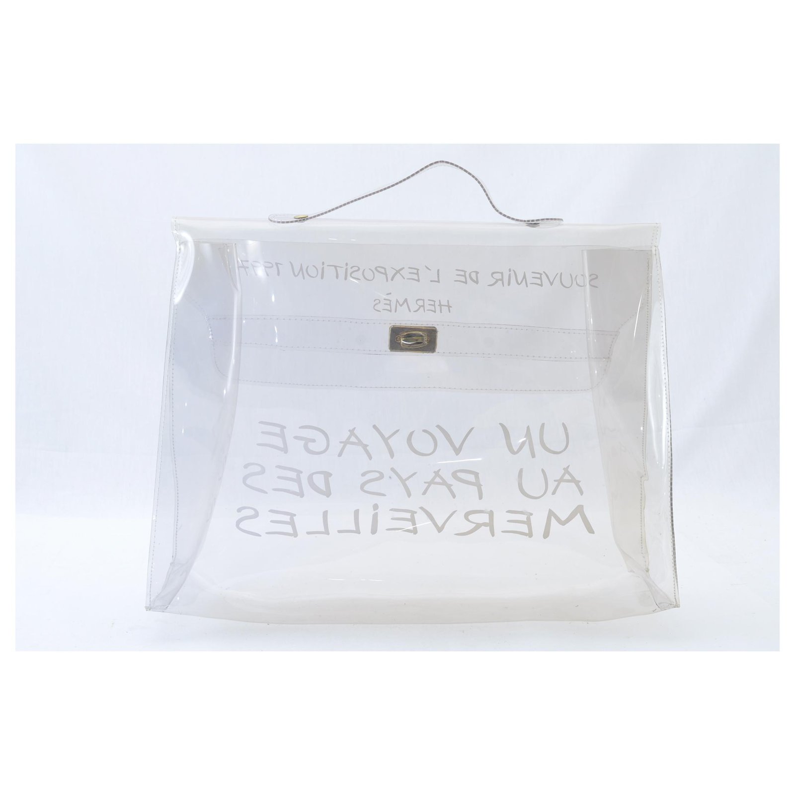 hermes plastic bag