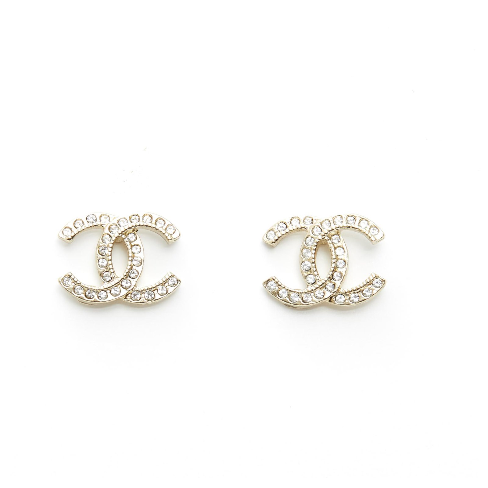Chanel bow cc earrings - Gem